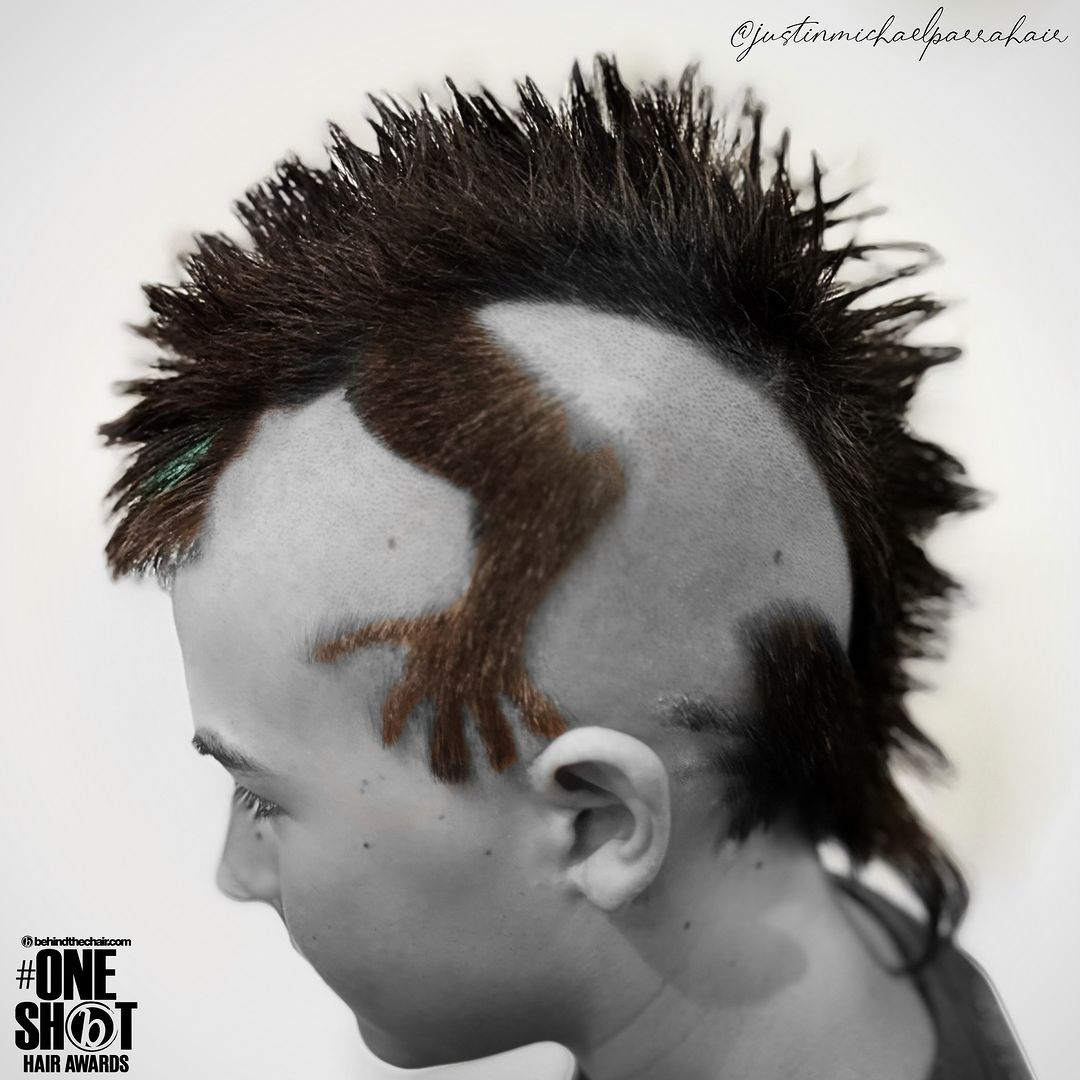 Justin Michael Parra — Hair Tattoo ONESHOT Hair Awards entry