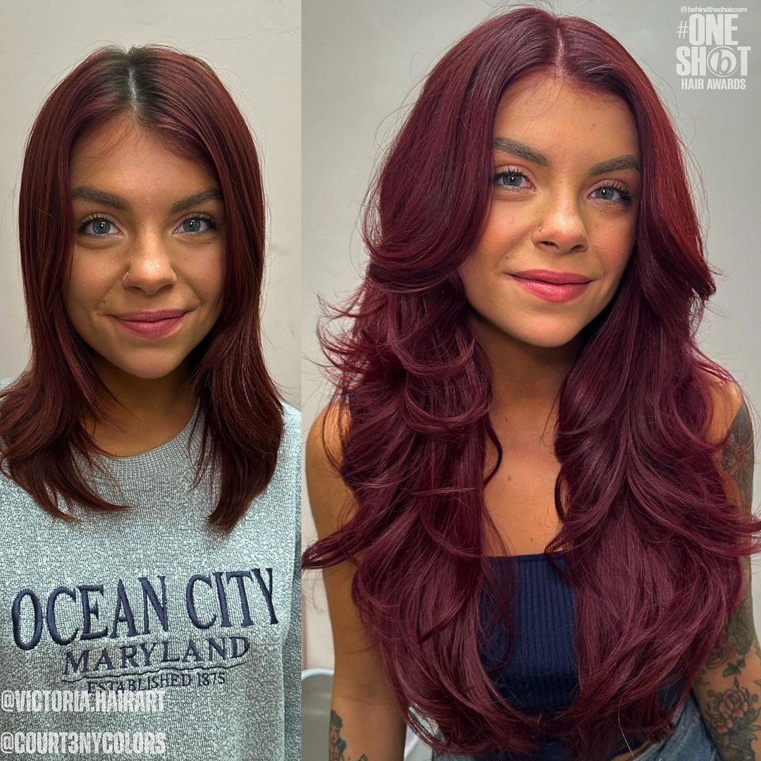Courtney Hickey — Extensions ONESHOT Hair Awards entry