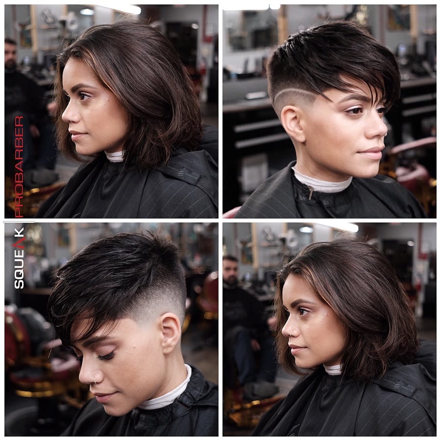 Squeakpro Barber — Cut Transformation ONESHOT Hair Awards entry