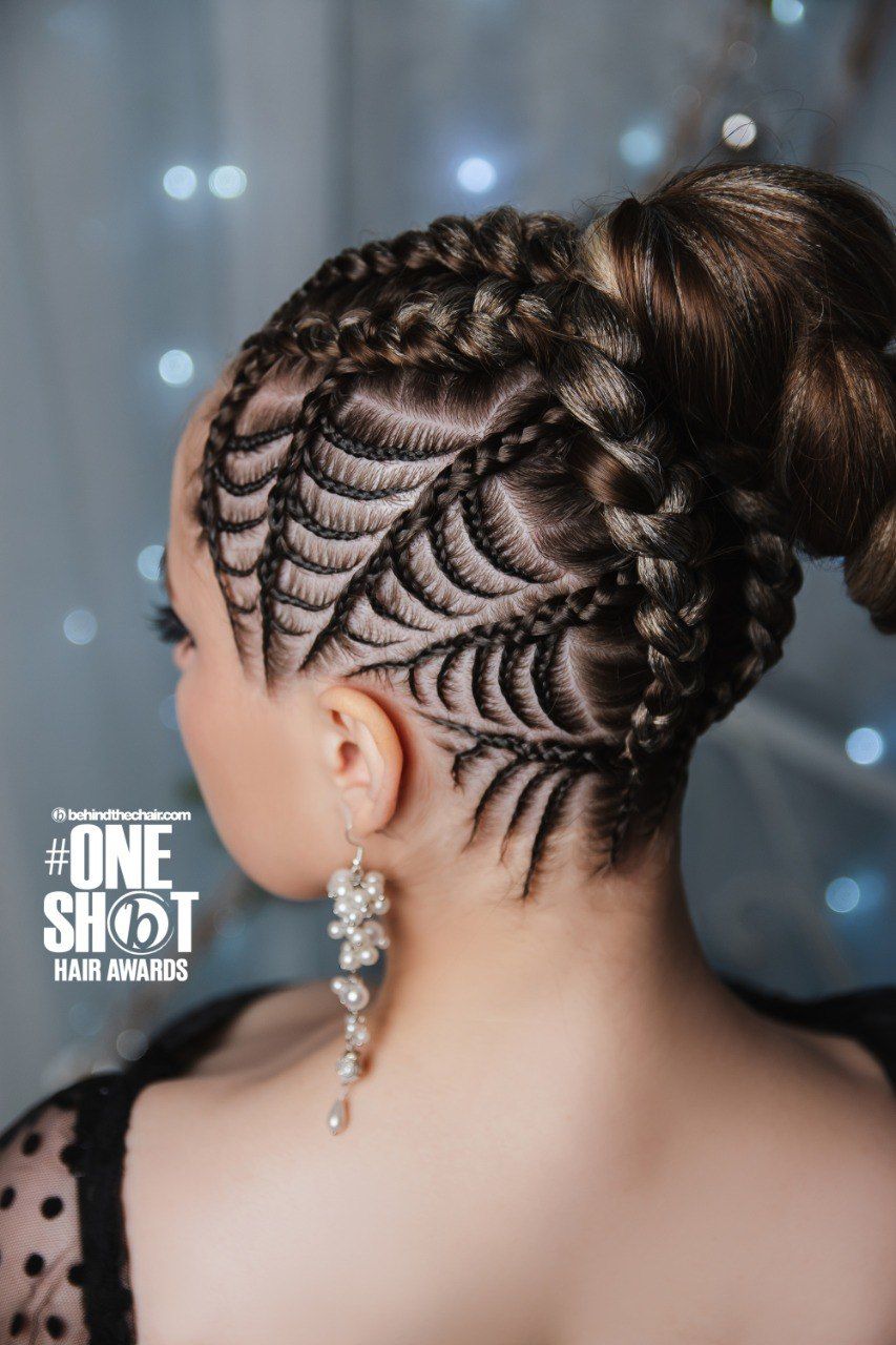 Marina Olshanskaya — Intricate Braids & Twists ONESHOT Hair Awards entry