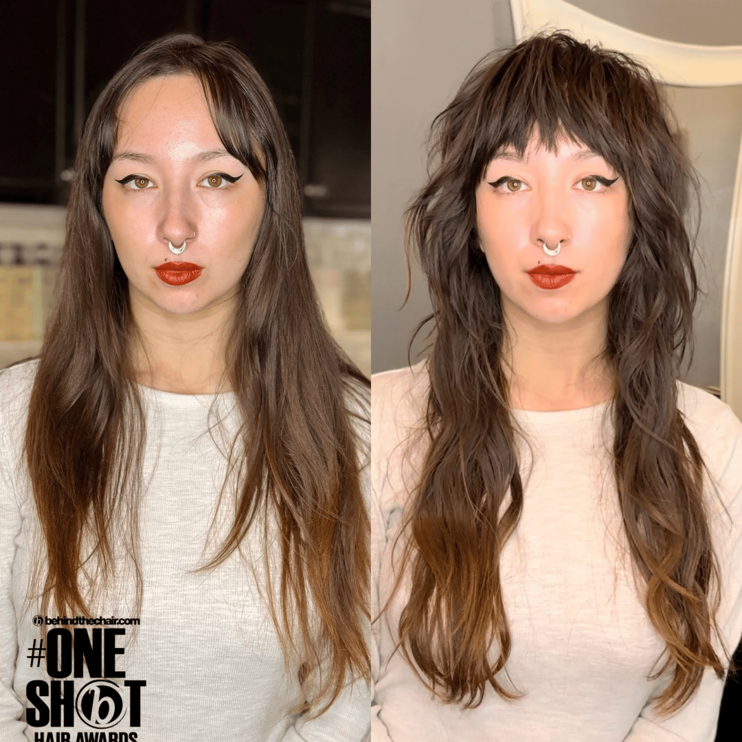 Megan Harvey — Cut Transformation ONESHOT Hair Awards entry