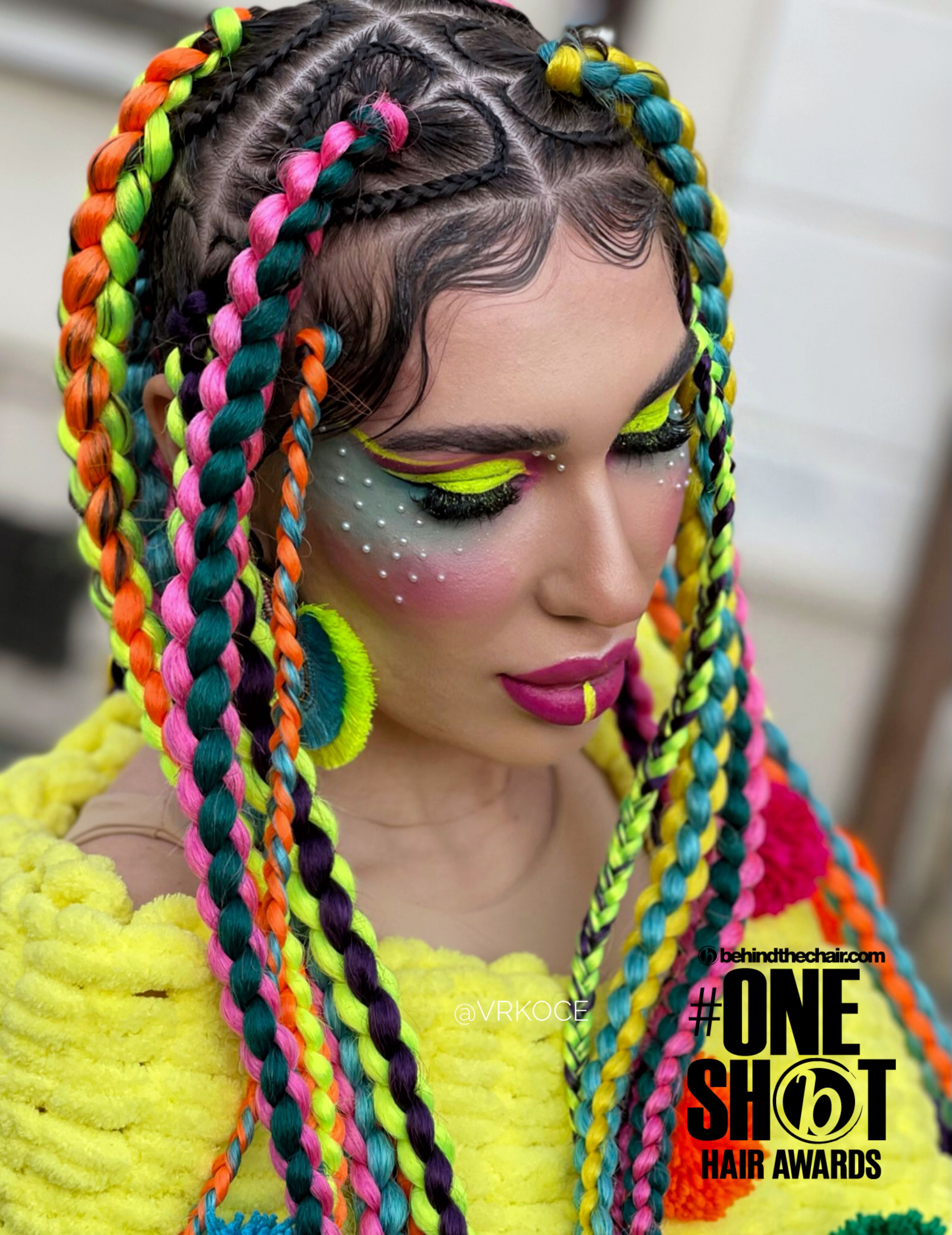 Katarina Kasakova — Editorial Makeup Shot ONESHOT Hair Awards entry