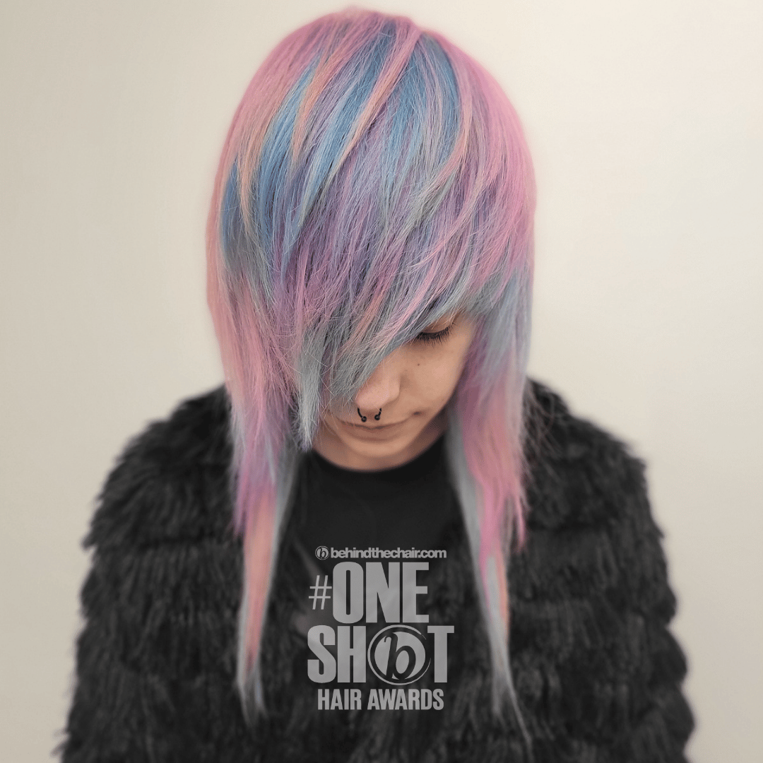 Liz James — Fringe ONESHOT Hair Awards entry