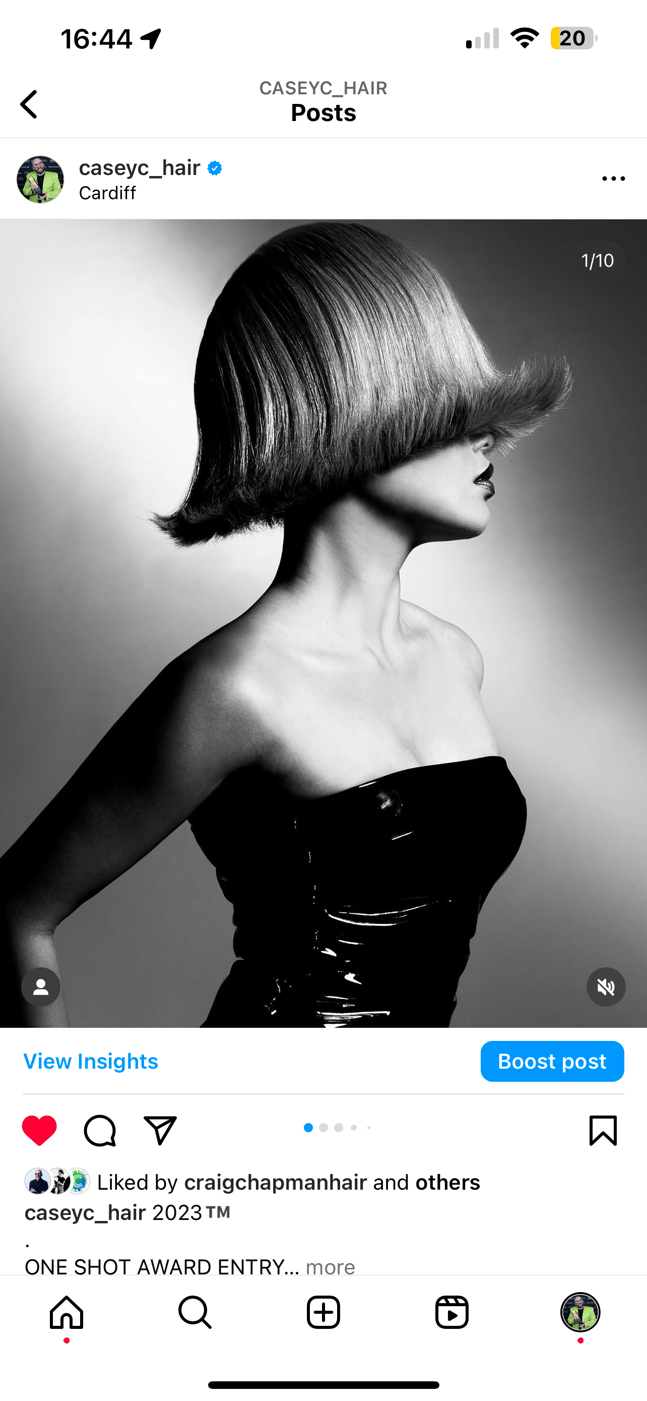 Casey Coleman — Haircut Collection ONESHOT Hair Awards entry