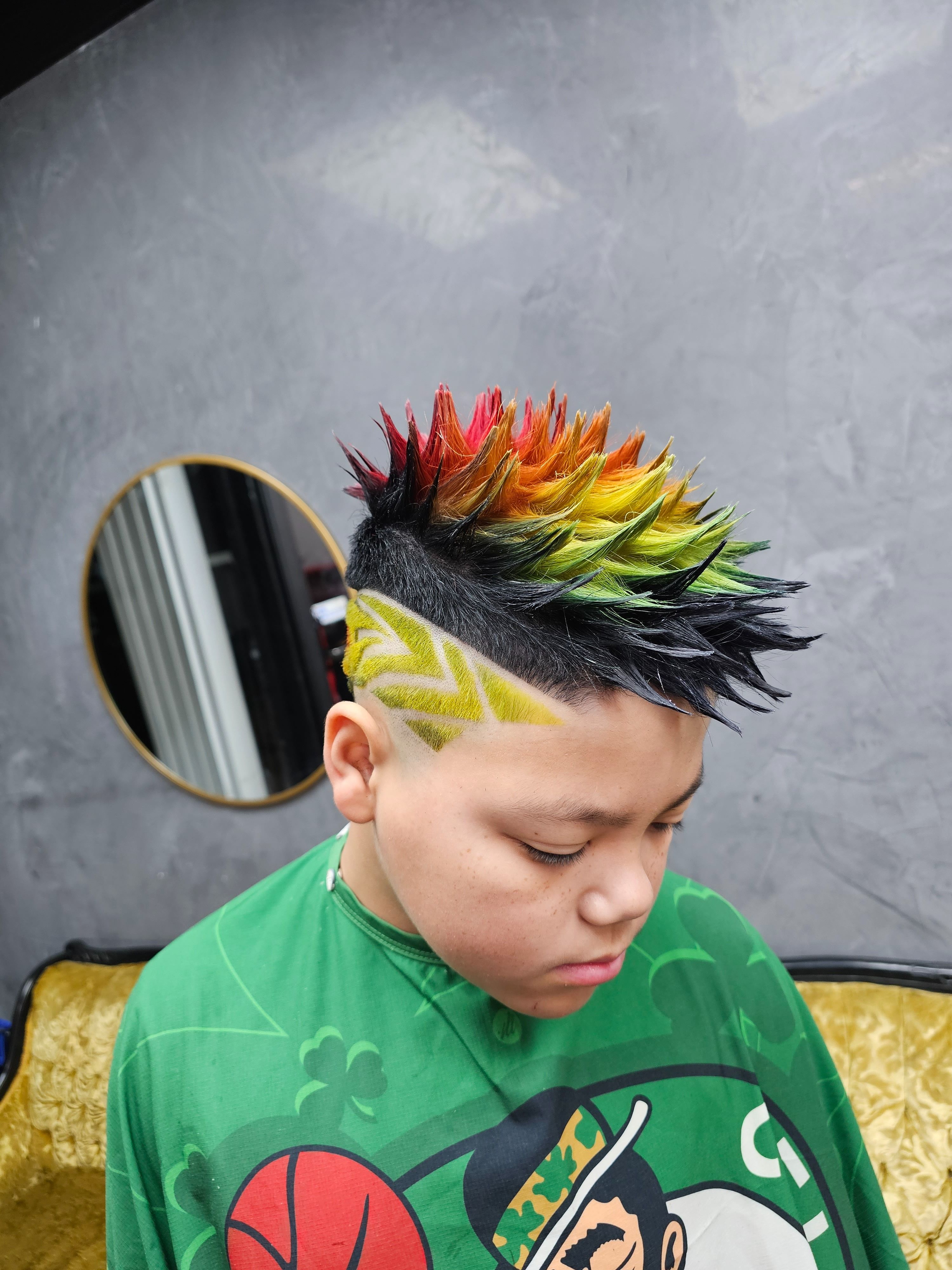 Japahaircuts Barber Shop — Men's Color ONESHOT Hair Awards entry