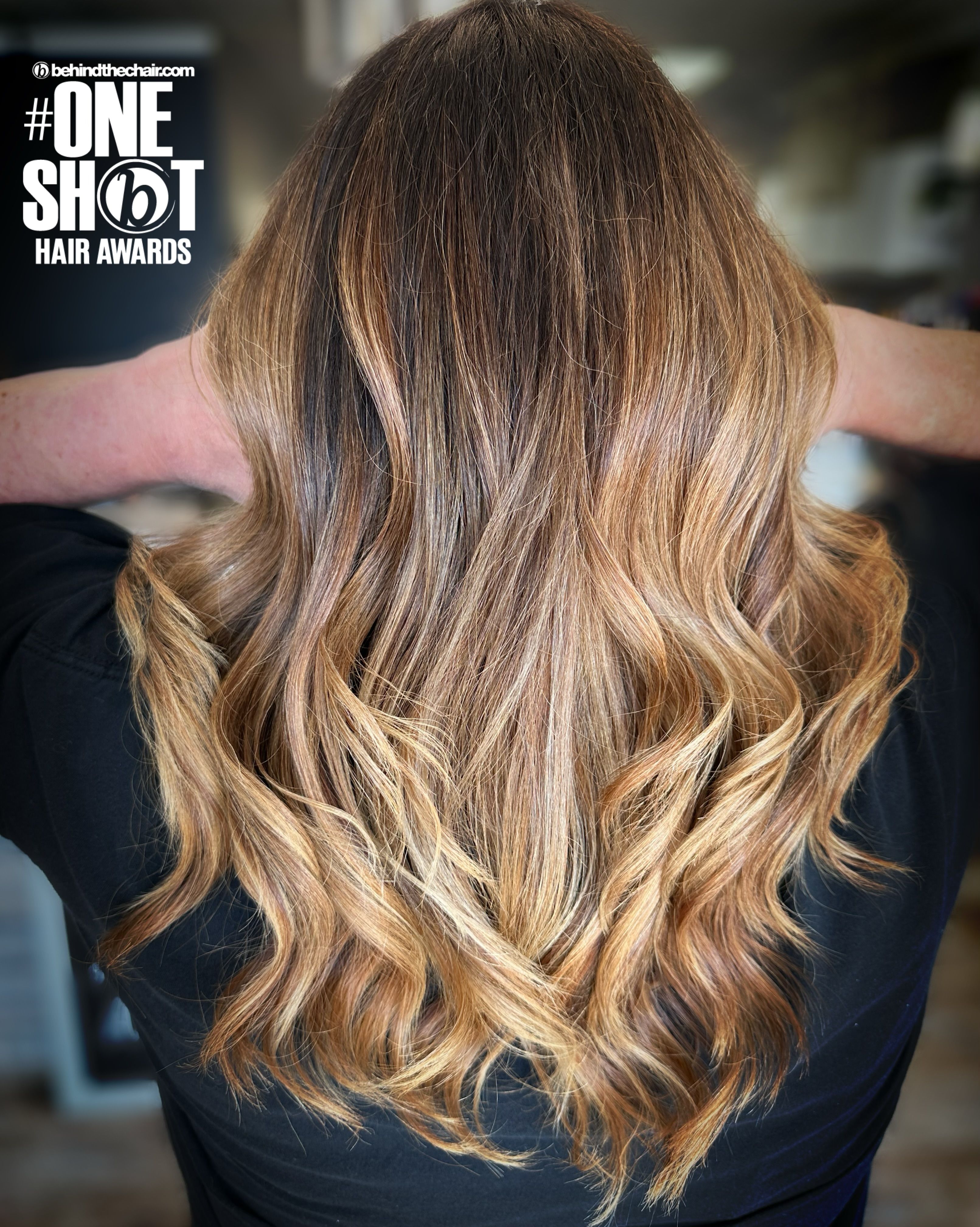 Heather Burns — Warm Balayage ONESHOT Hair Awards entry