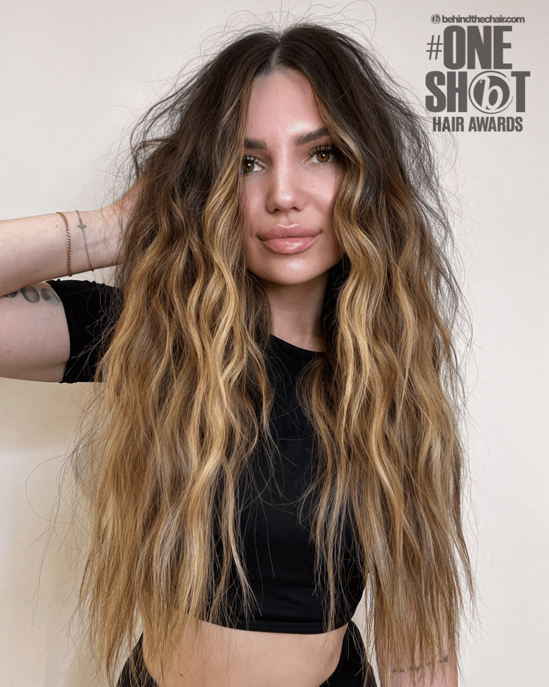 Sarah Moscato-Goodpaster — Warm Balayage ONESHOT Hair Awards entry