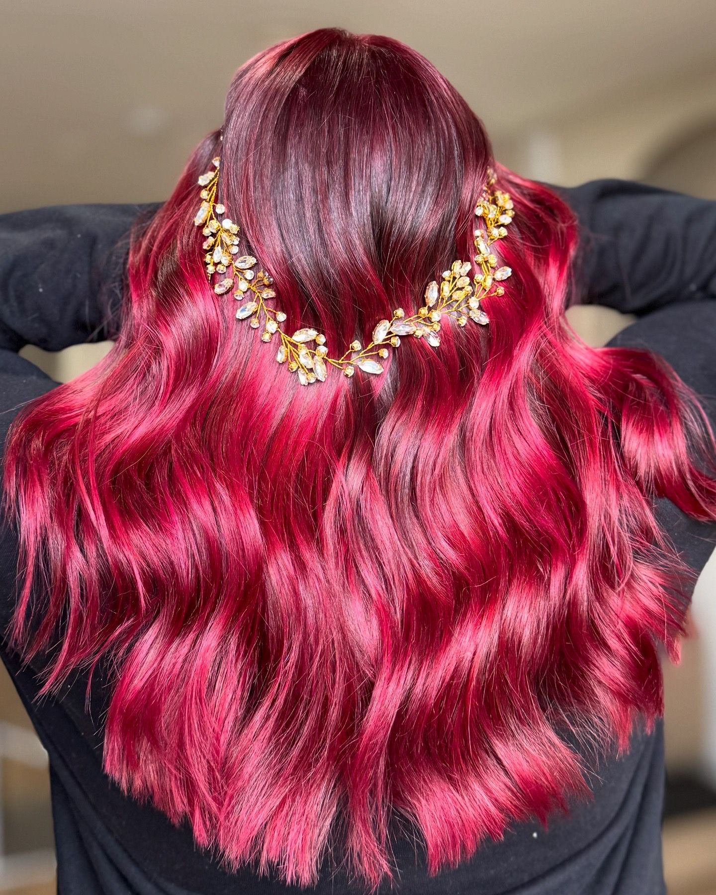 Klea Gjyli — Reds ONESHOT Hair Awards entry