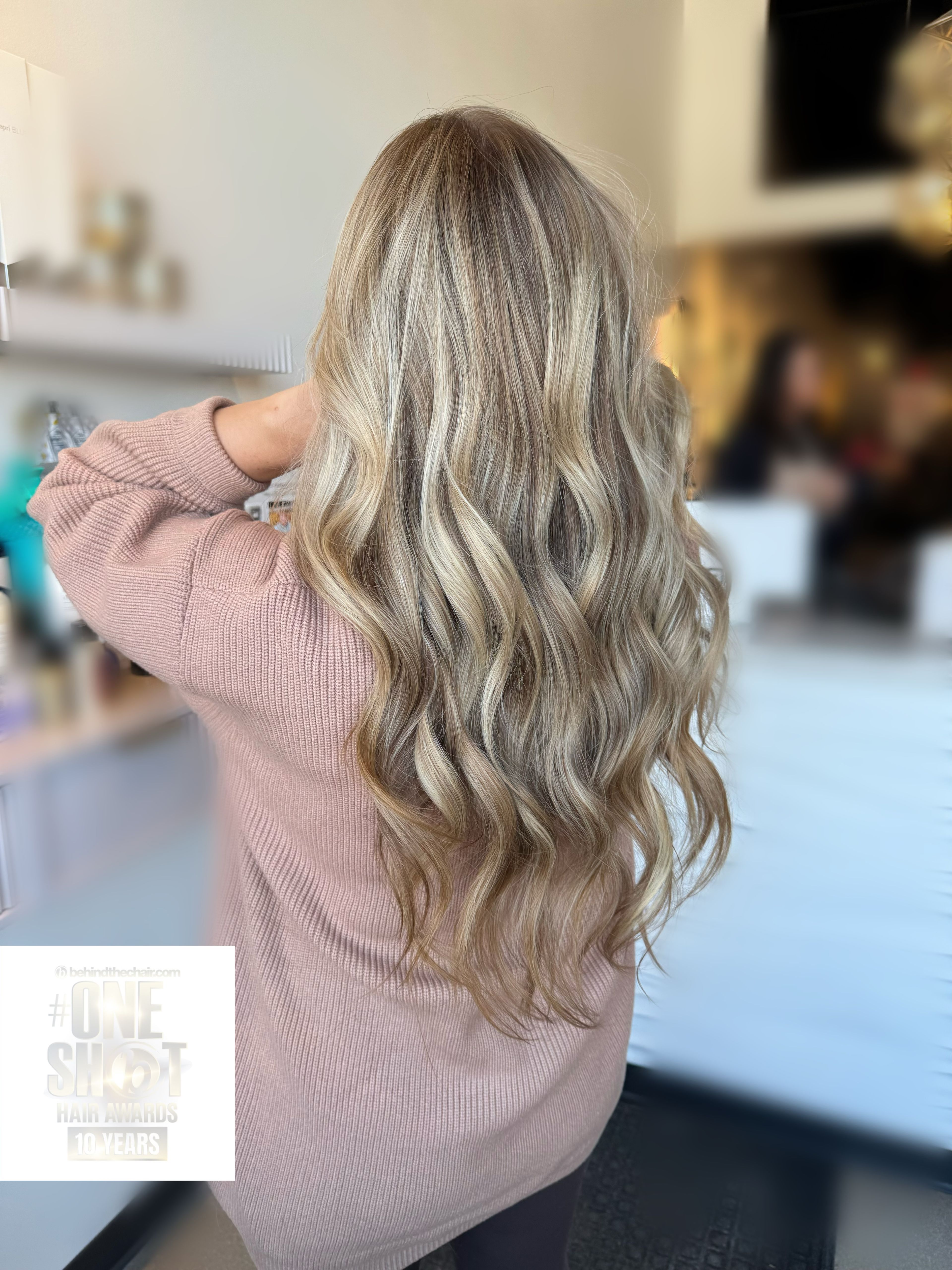 Sarah Mckee — Blondes ONESHOT Hair Awards entry