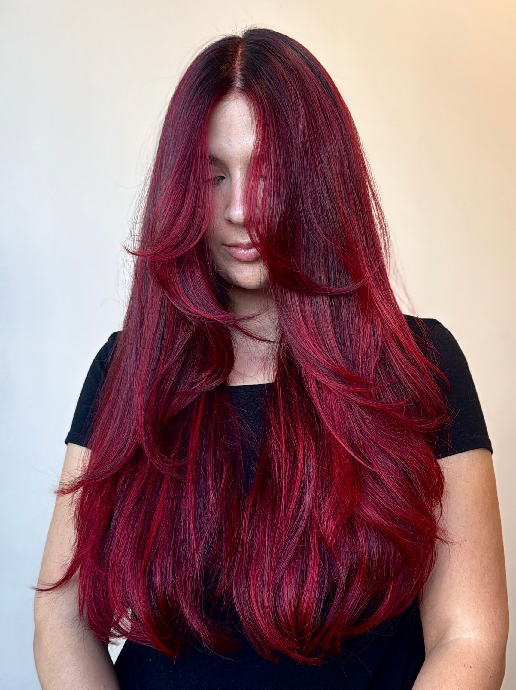 Elayna Roberts — Reds ONESHOT Hair Awards entry