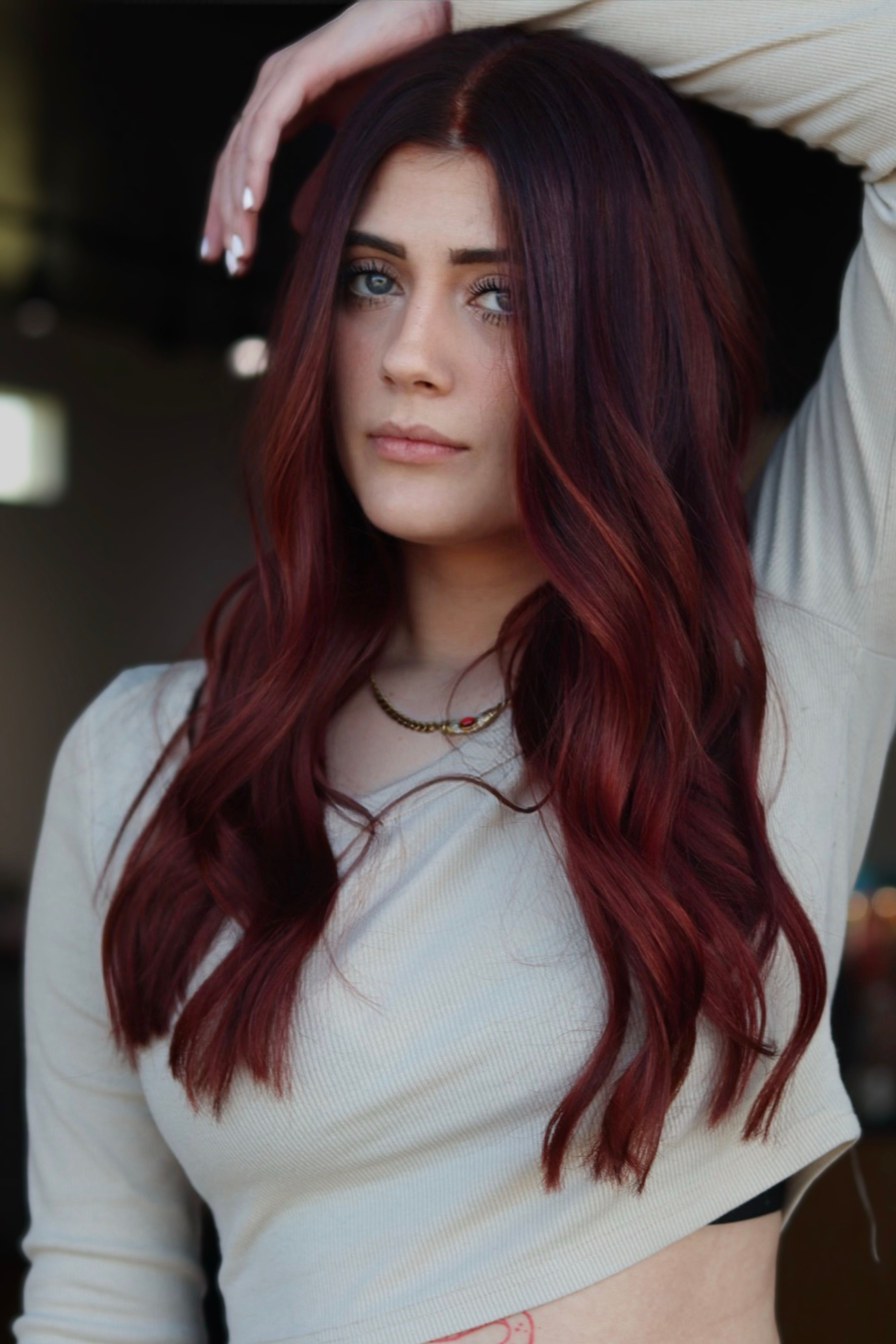 Madison Romero — Reds ONESHOT Hair Awards entry