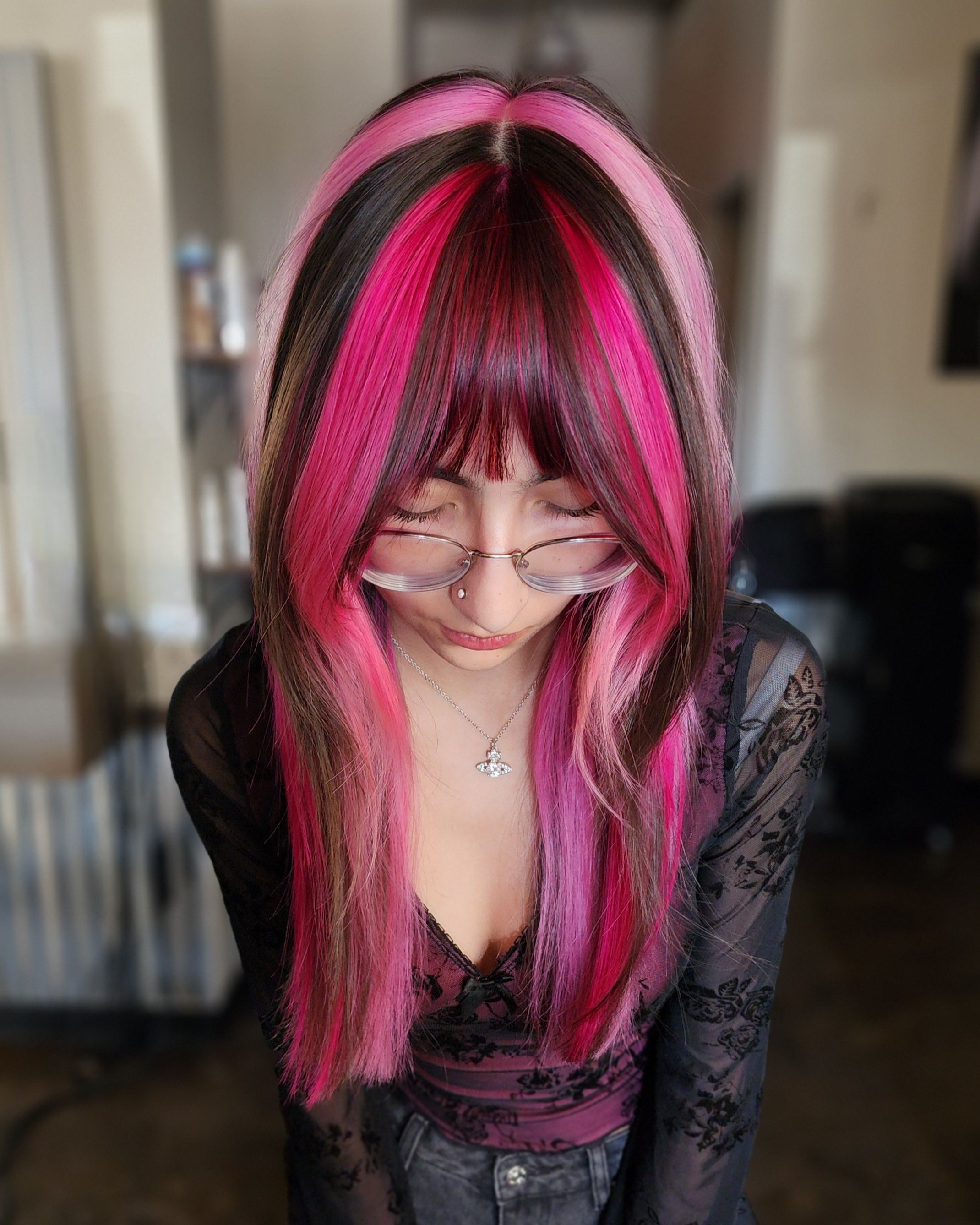Kimberly Romero — Color Blocking ONESHOT Hair Awards entry