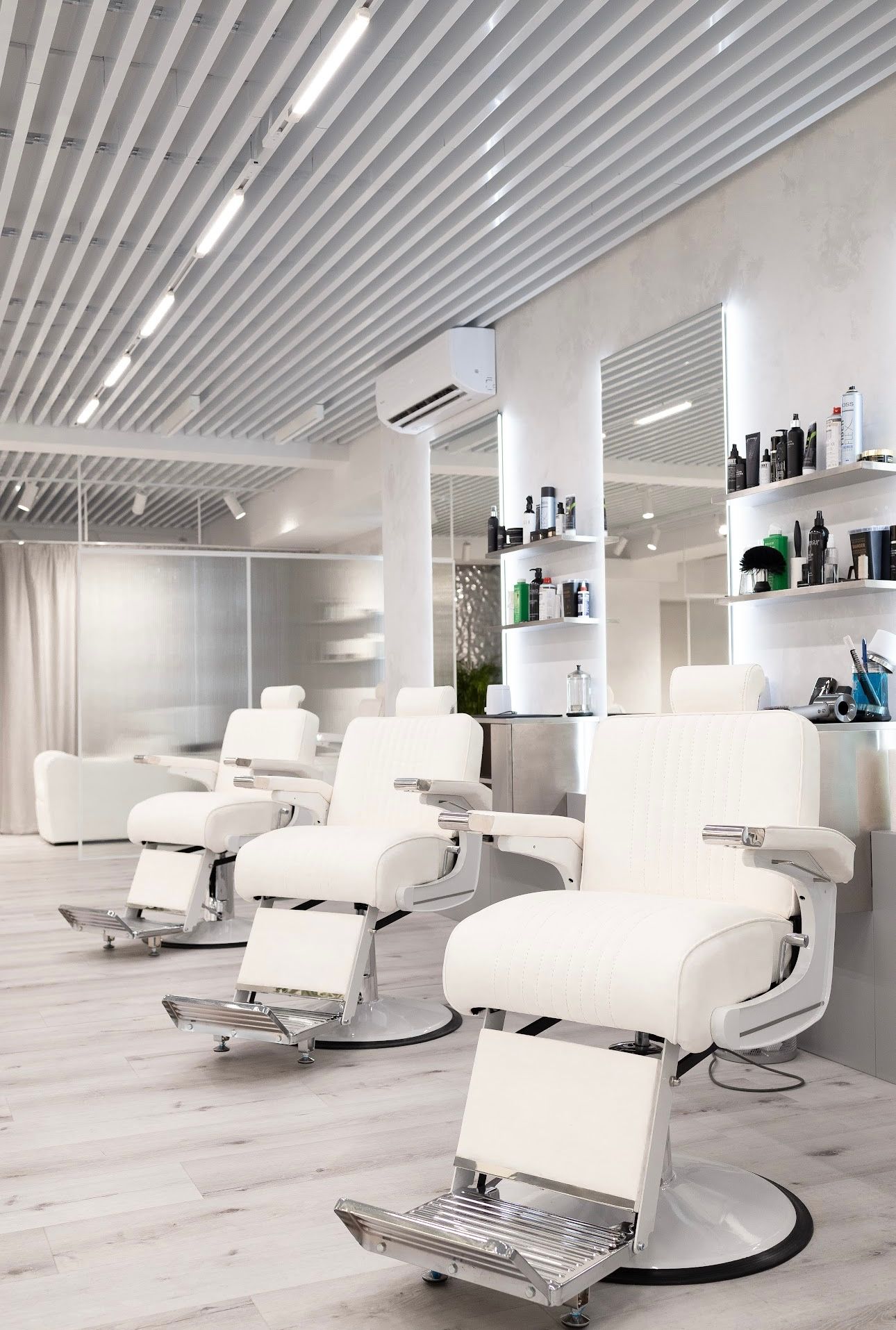 Pride Mens Salon — Salon Decor ONESHOT Hair Awards entry