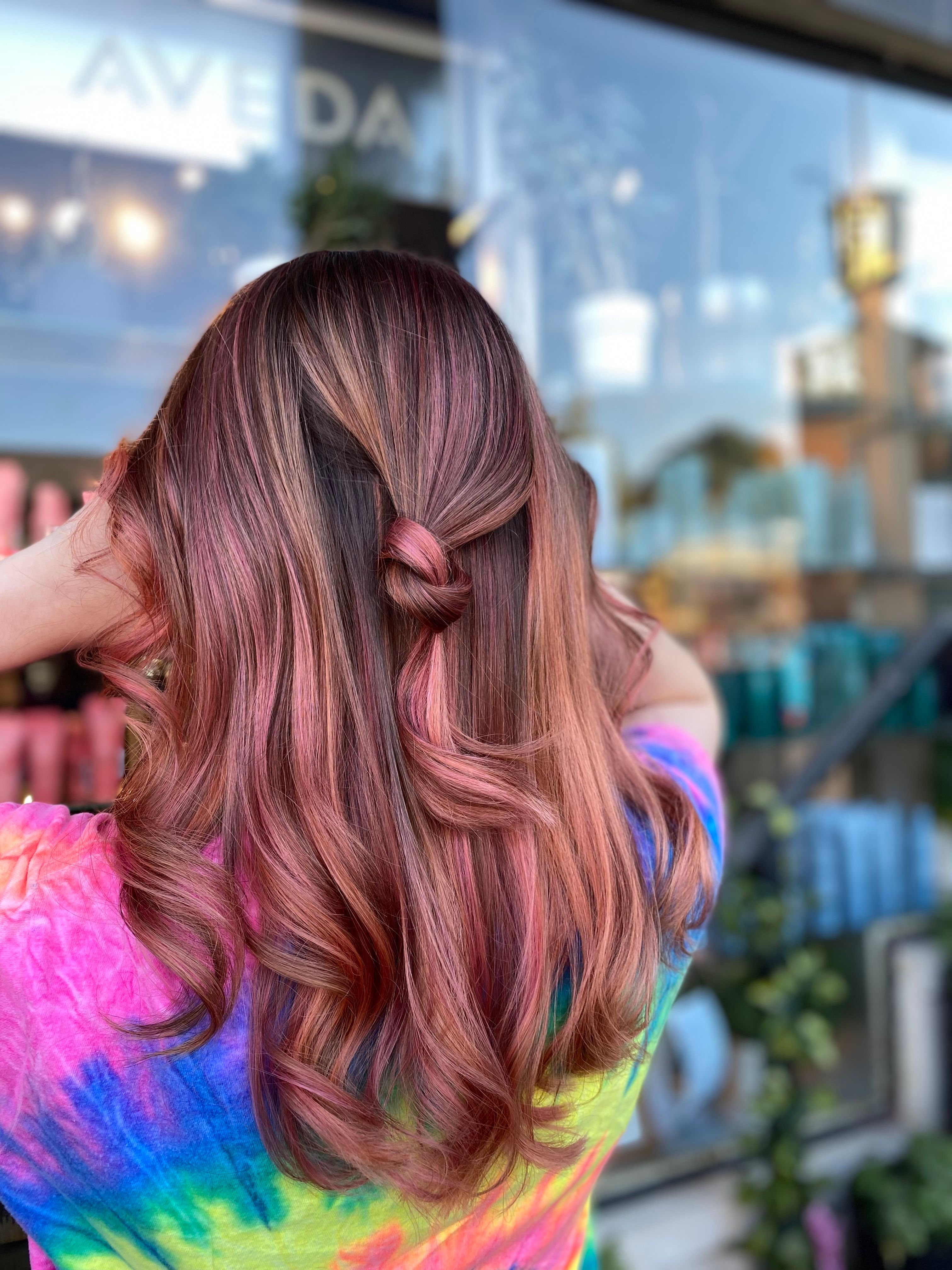 Sayyeda Mulla — Warm Balayage ONESHOT Hair Awards entry