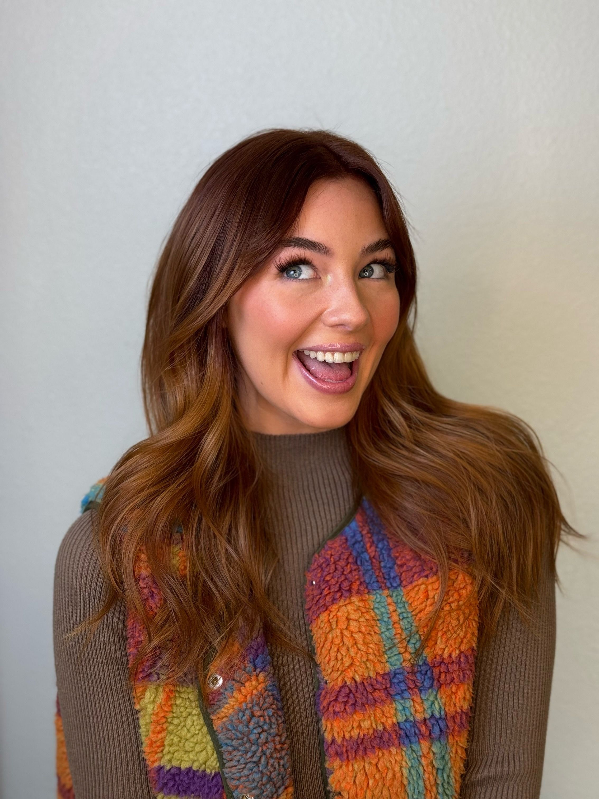 Mandi Gaspard — Reds ONESHOT Hair Awards entry