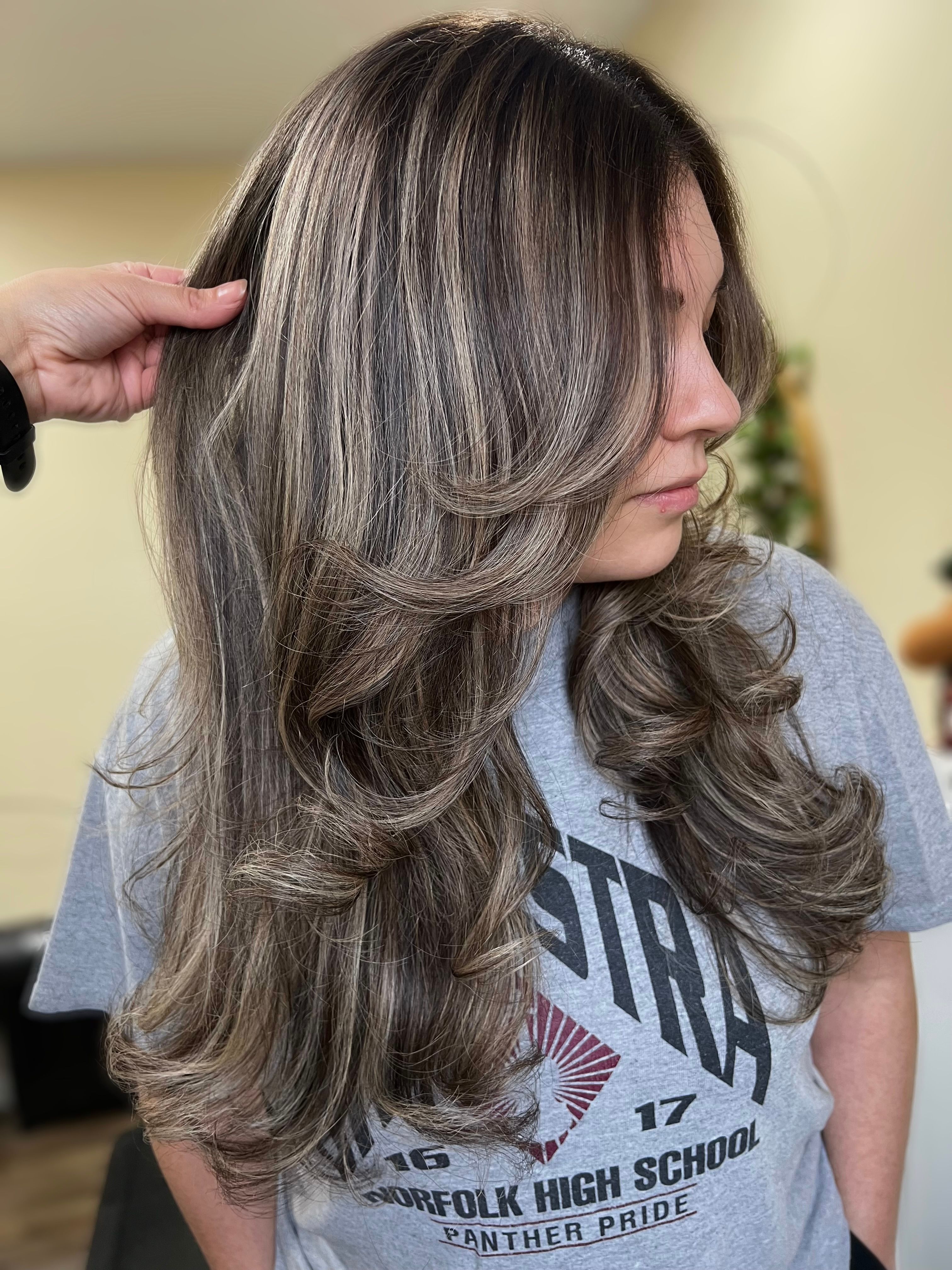 Tania Garcia — Warm Balayage ONESHOT Hair Awards entry