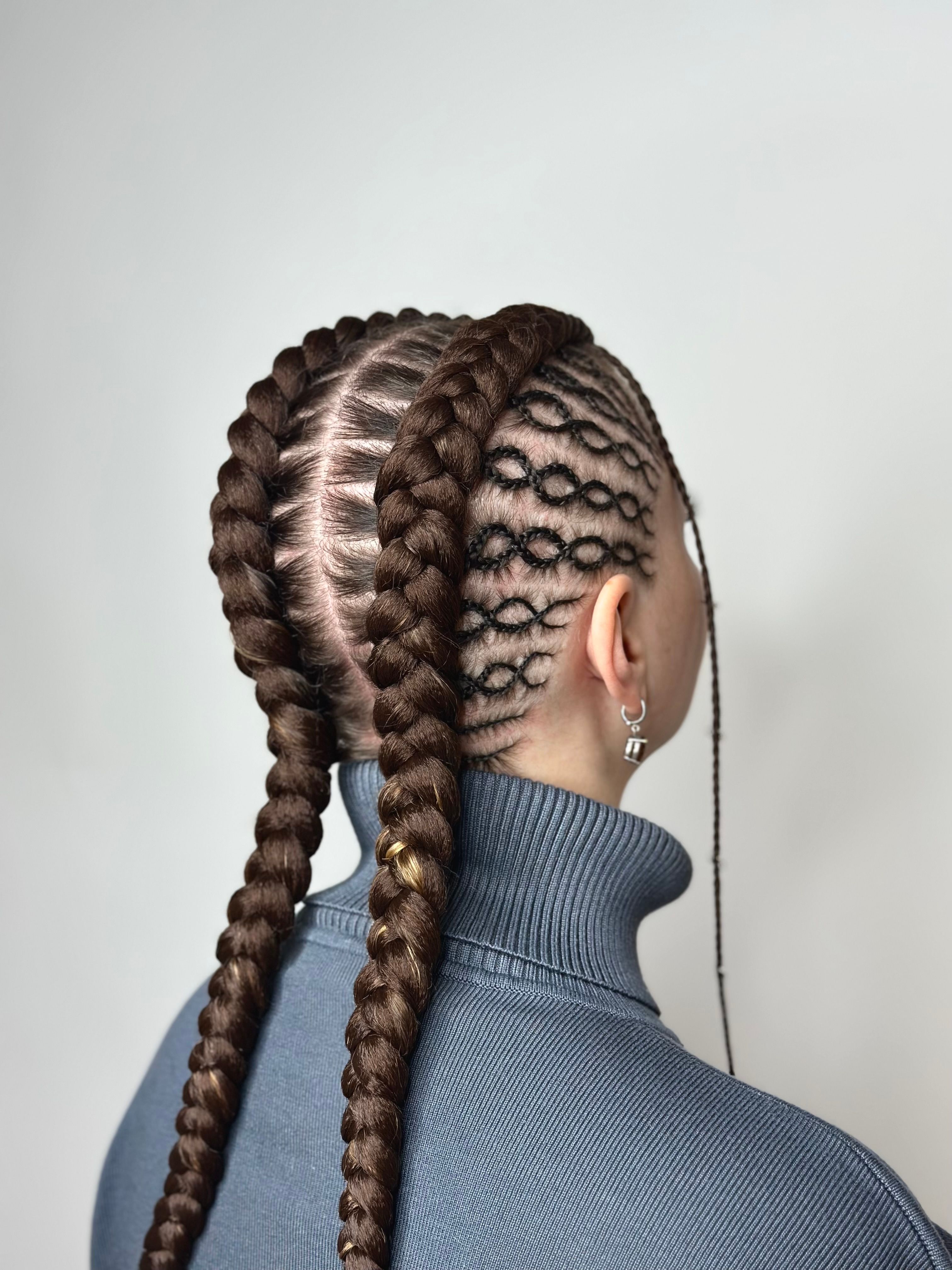 Xenia Panda — Intricate Braids & Twists ONESHOT Hair Awards entry