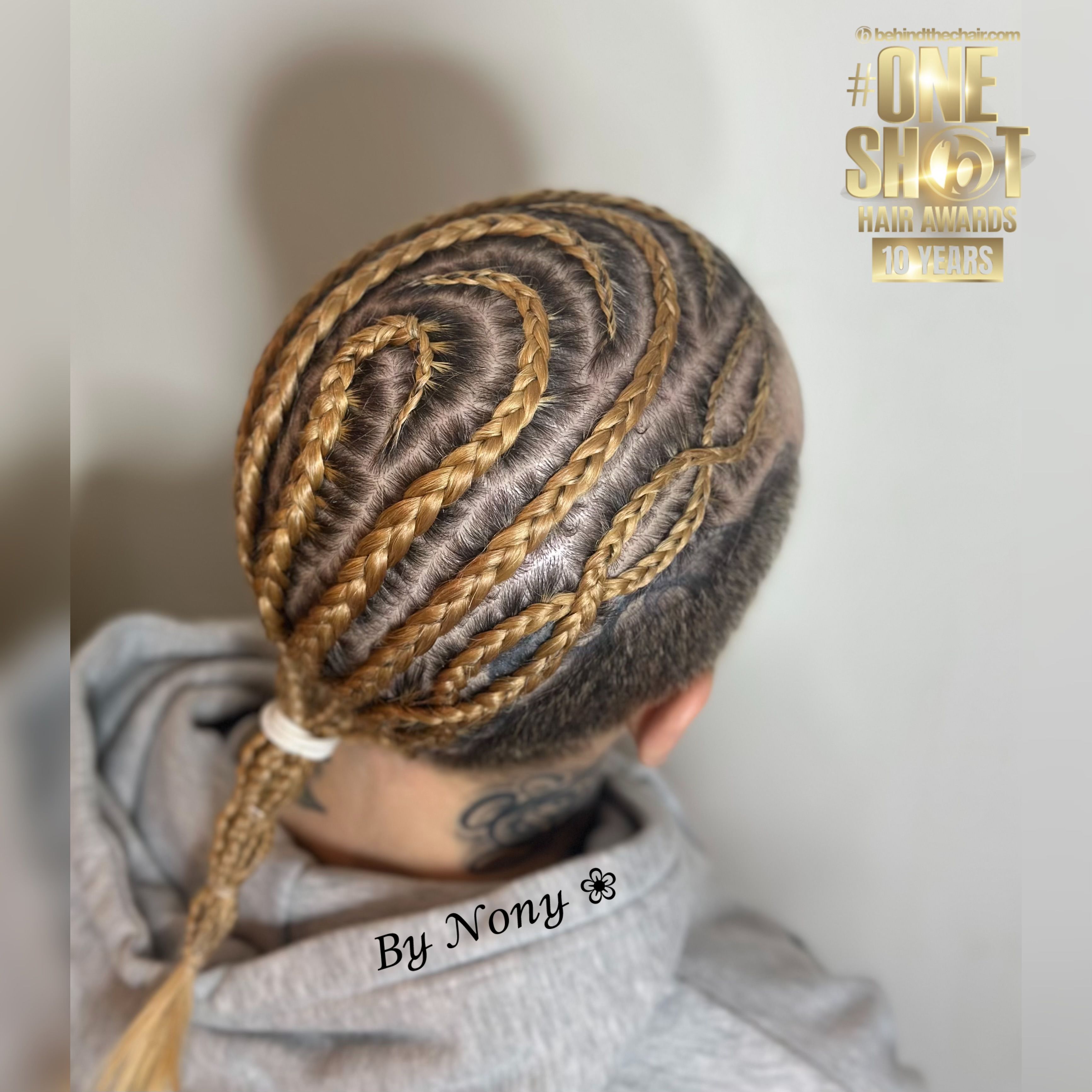Noemi Fekete — Intricate Braids & Twists ONESHOT Hair Awards entry
