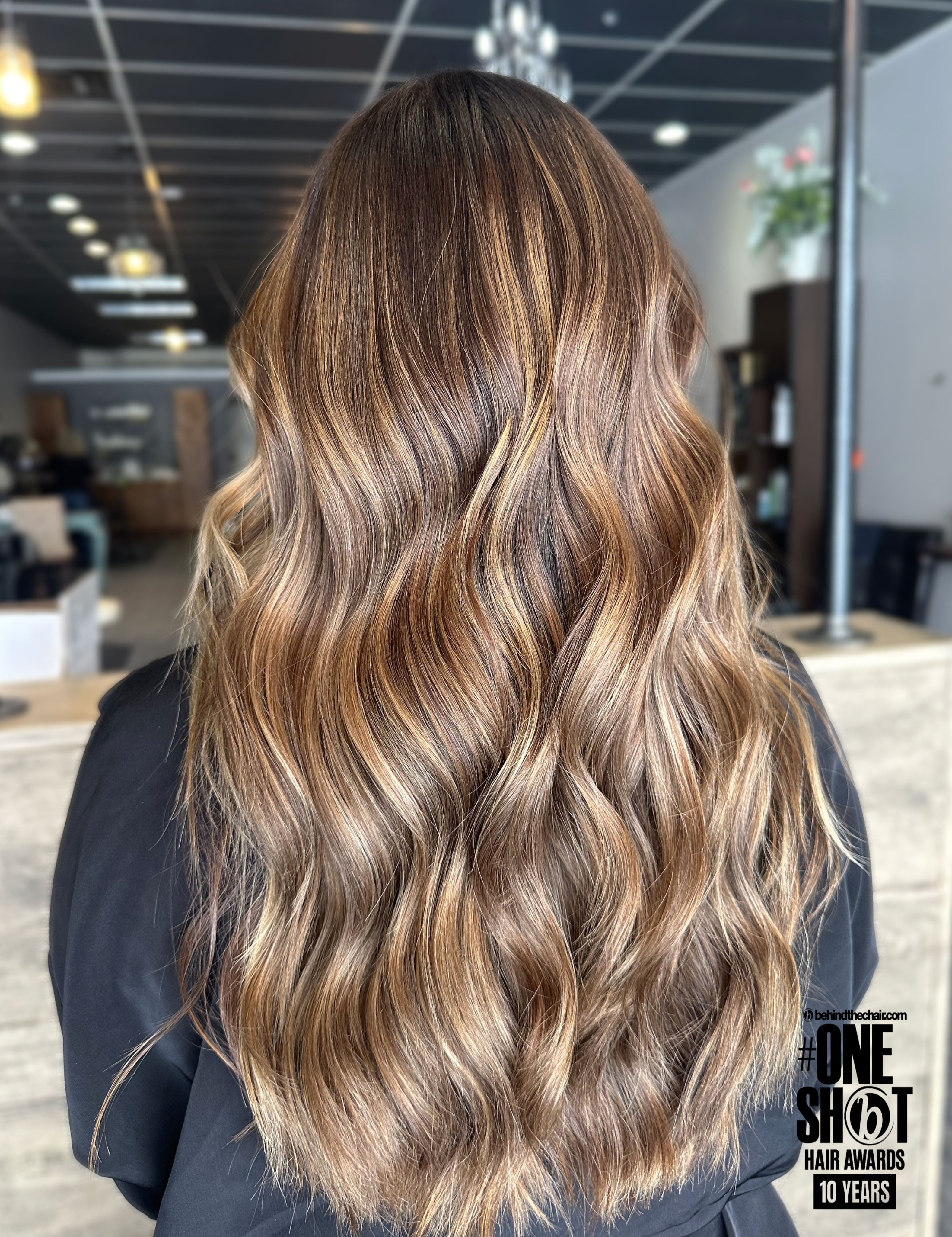 Olivia Barringer — Warm Balayage ONESHOT Hair Awards entry