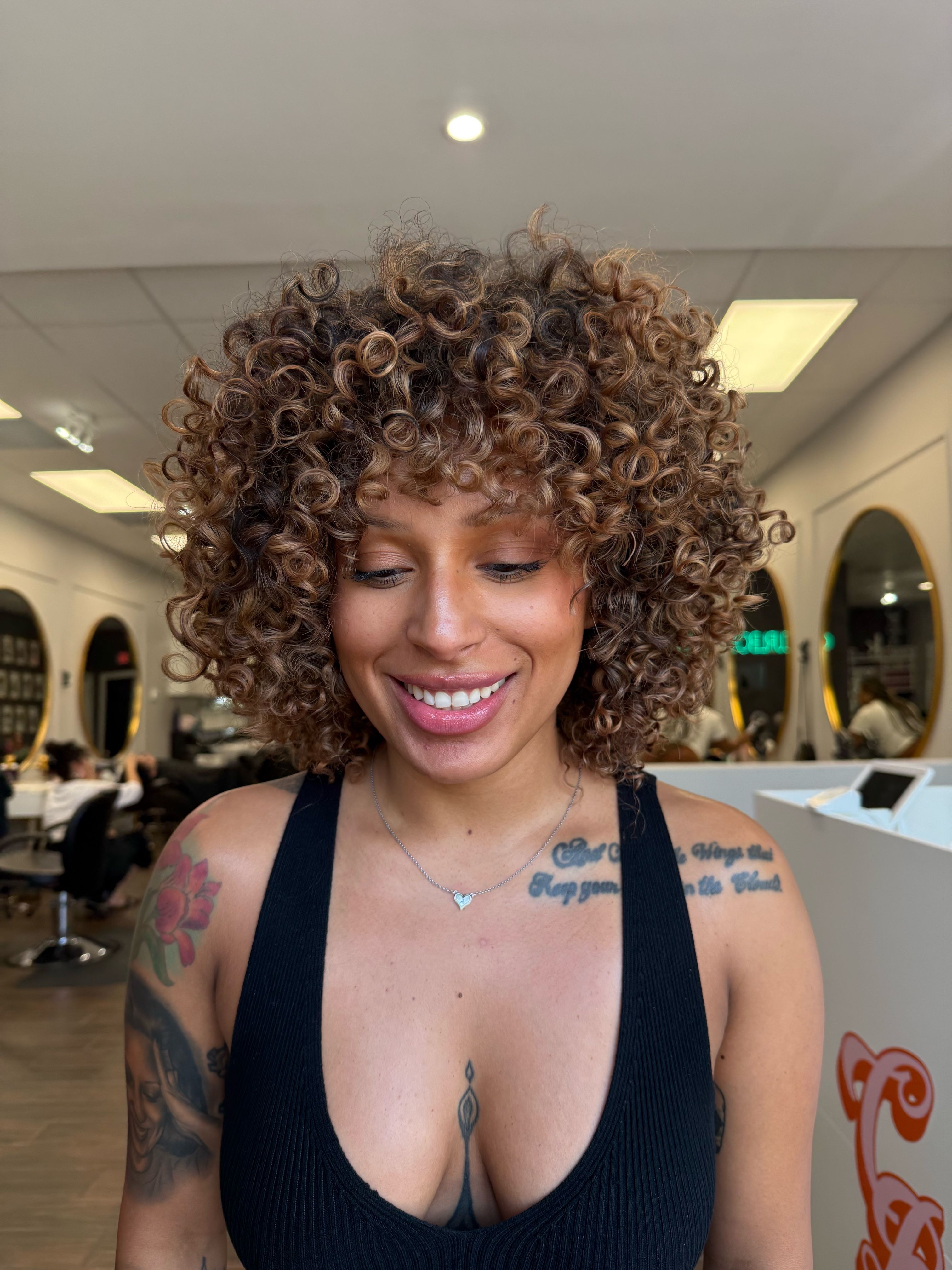 Dotti Sbeih — Natural Texture ONESHOT Hair Awards entry