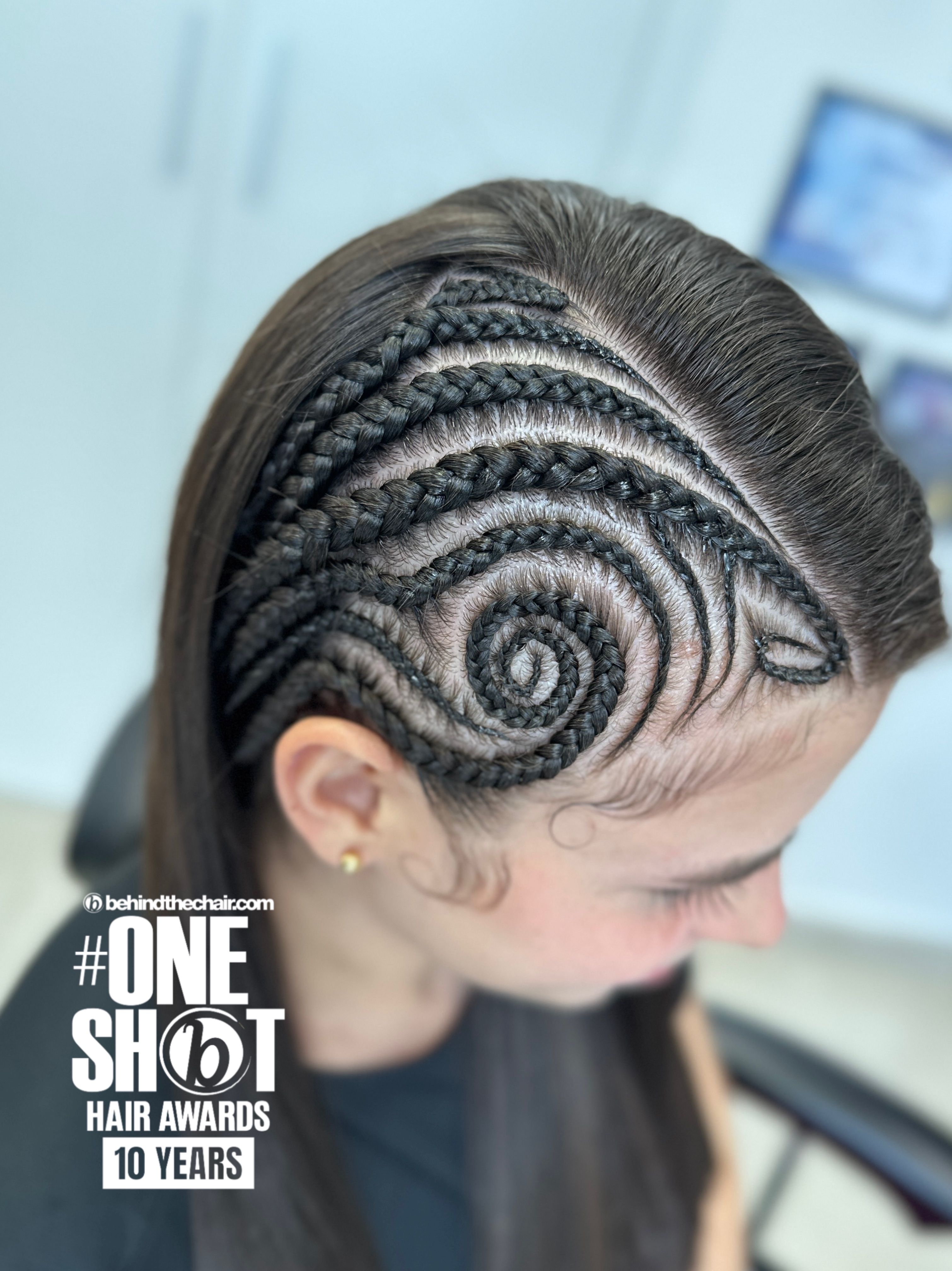 Neida Pena — Intricate Braids & Twists ONESHOT Hair Awards entry