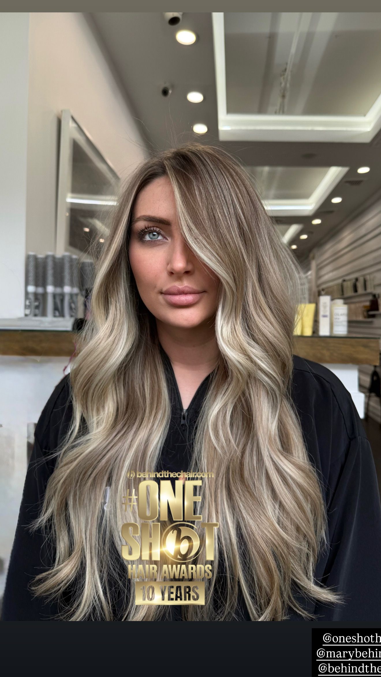 Kristina Todo — Cool Balayage ONESHOT Hair Awards entry