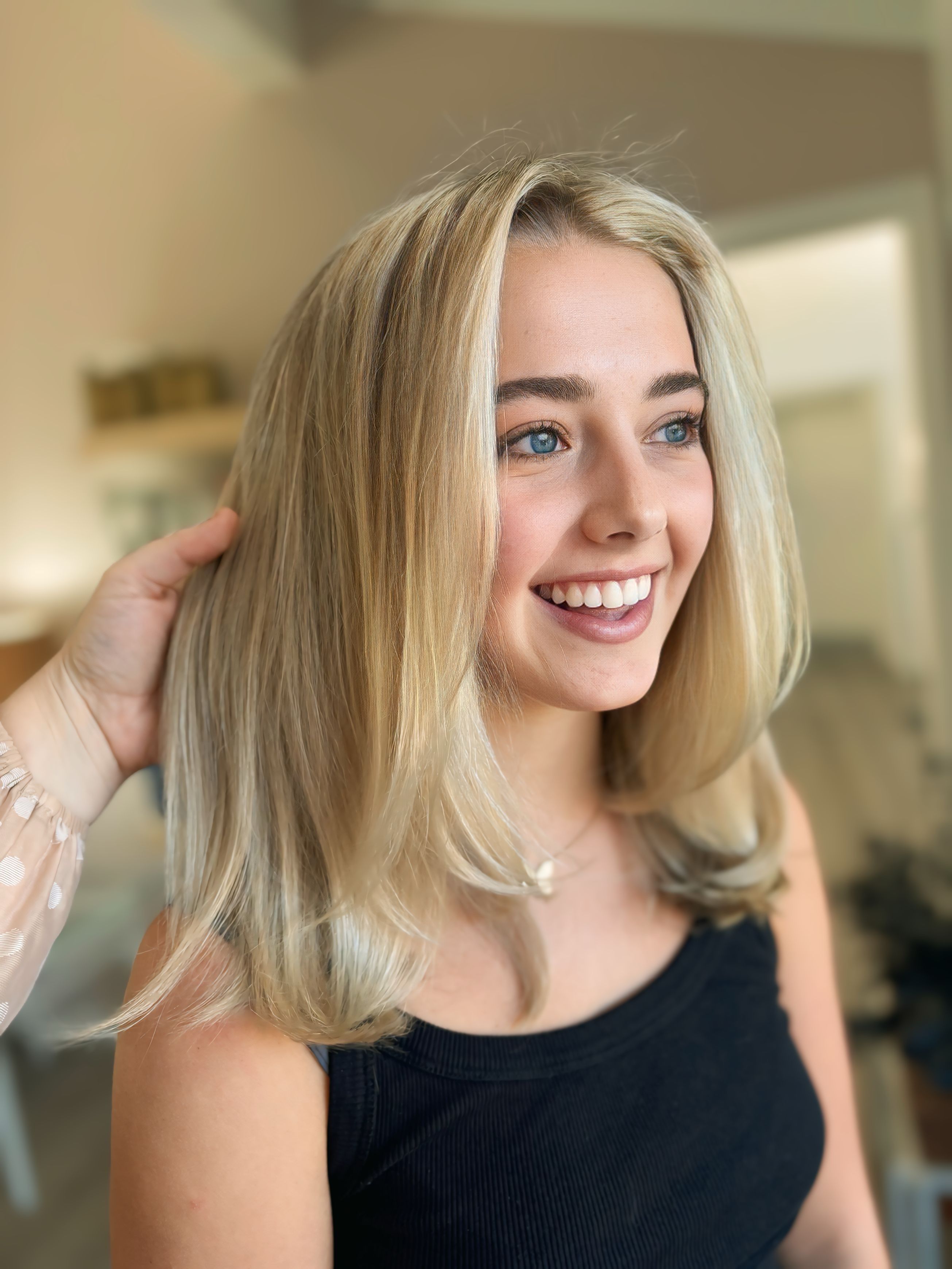 Morgan Settle — Warm Balayage ONESHOT Hair Awards entry