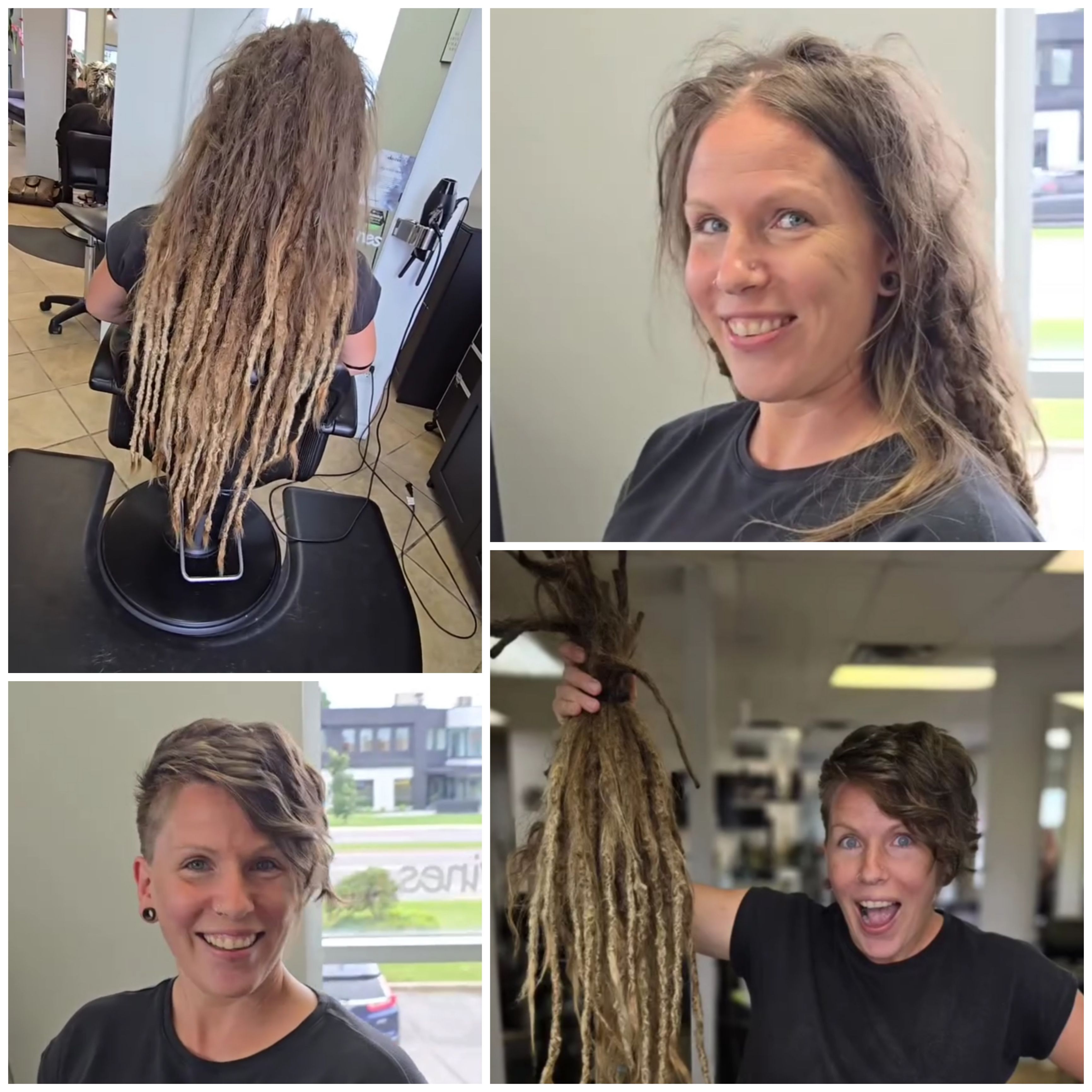 Julie Delisle — Cut Transformation ONESHOT Hair Awards entry