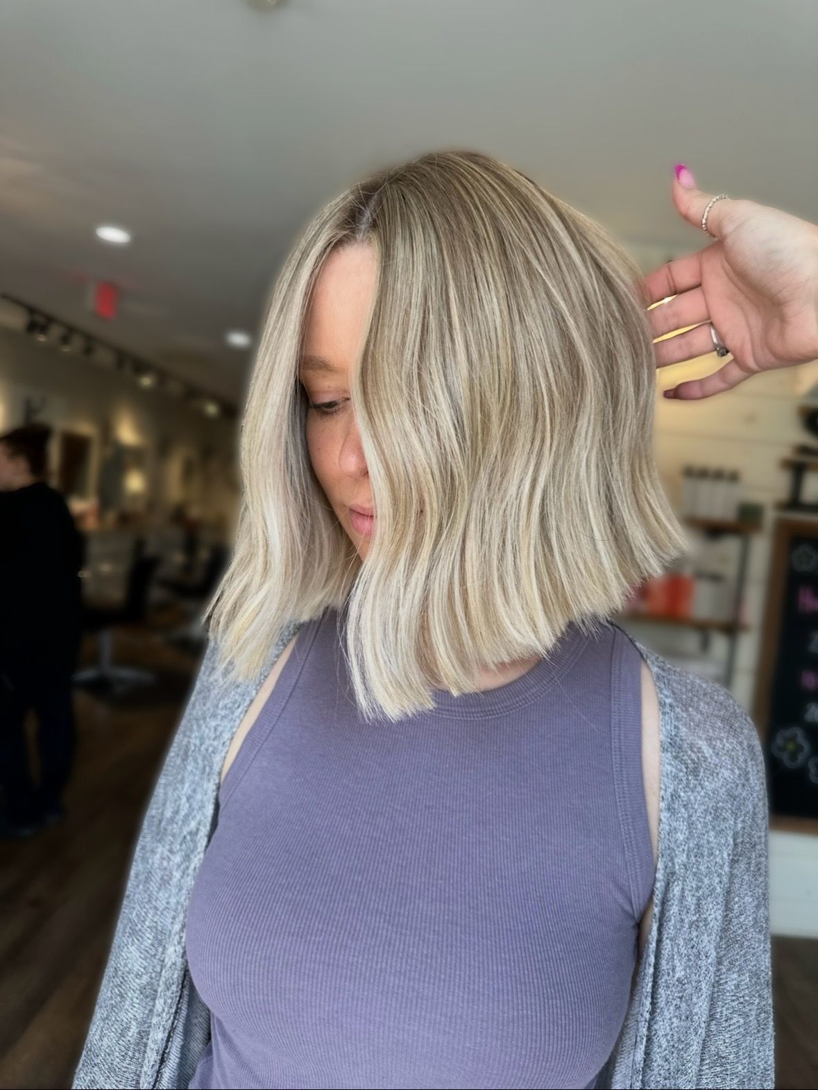 Stephanie Corniello — Cool Balayage ONESHOT Hair Awards entry