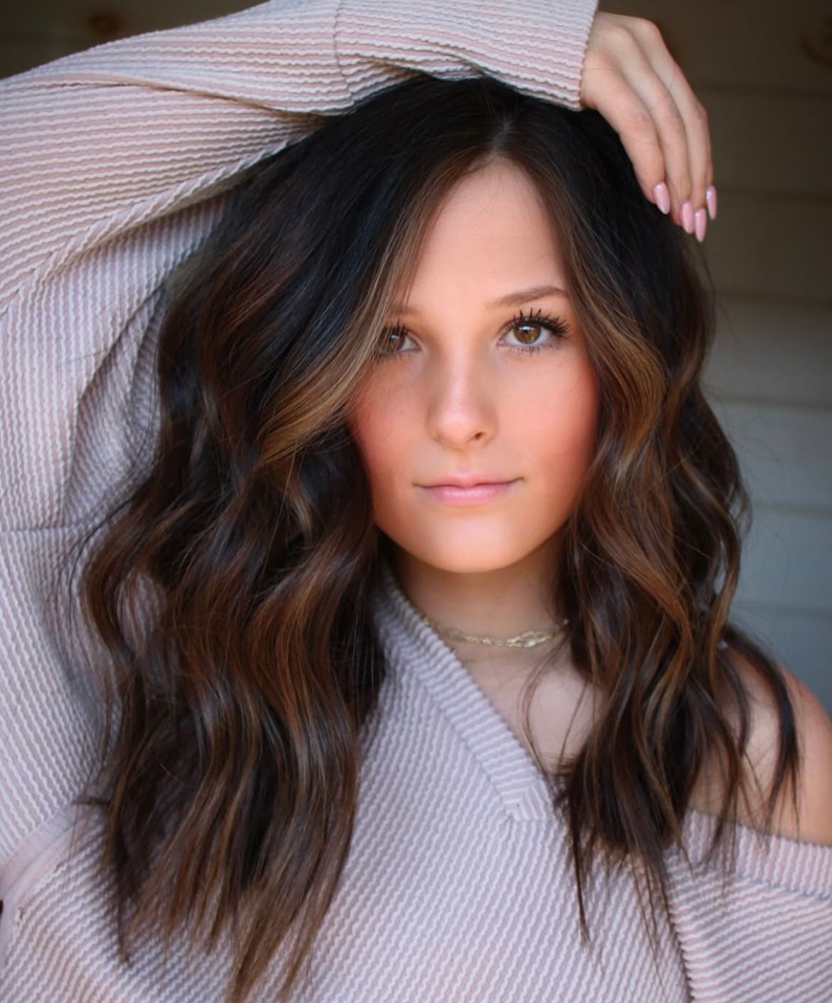 Jayme Williams — Warm Balayage ONESHOT Hair Awards entry
