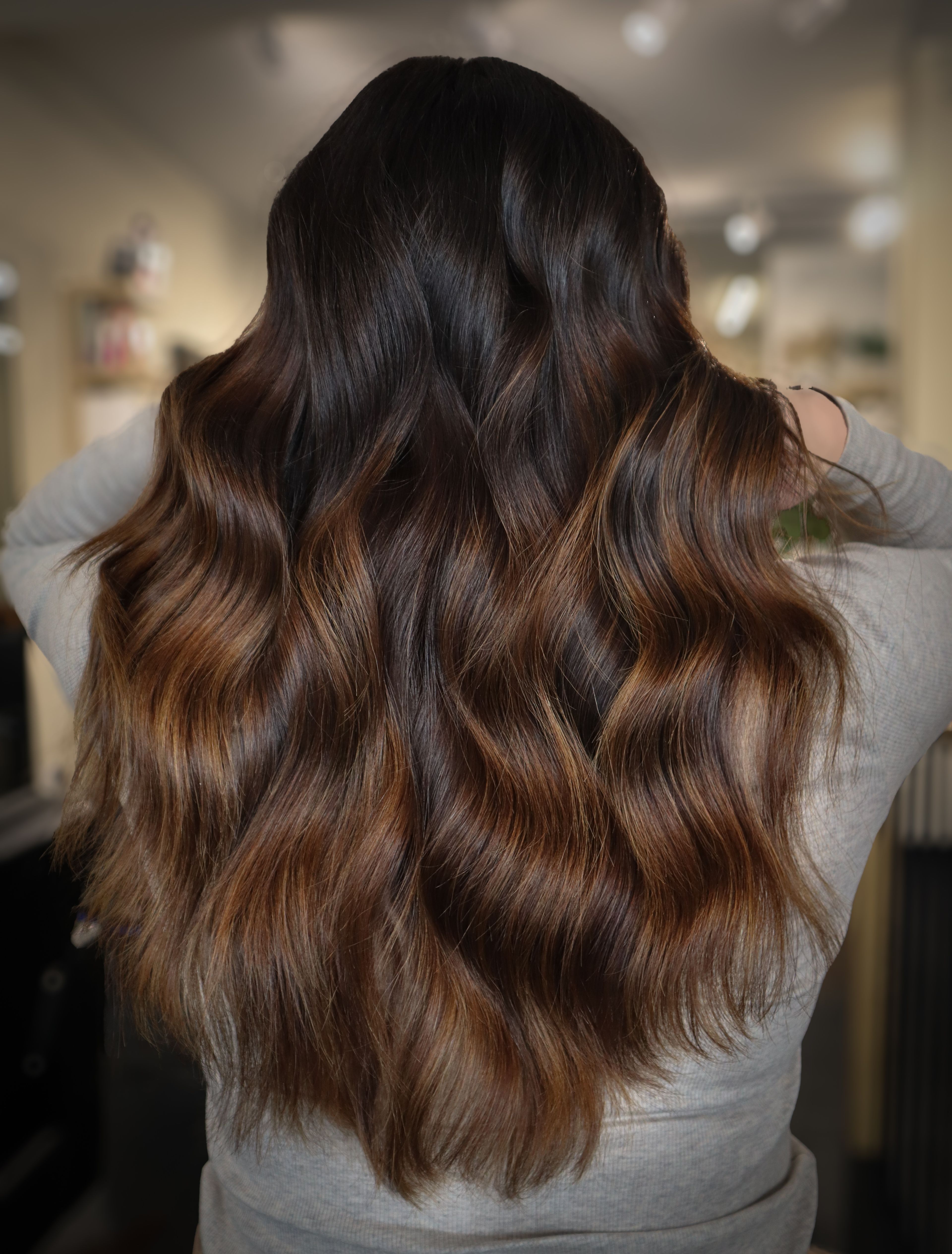 Kylie Stewart — Warm Balayage ONESHOT Hair Awards entry
