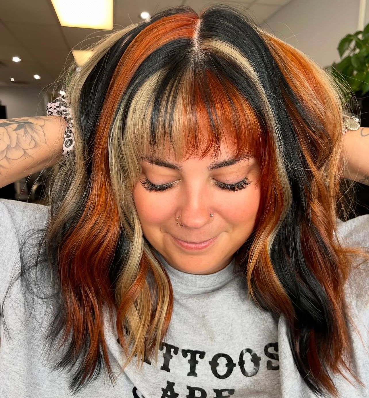 Brittany Glowacki — Color Blocking ONESHOT Hair Awards entry
