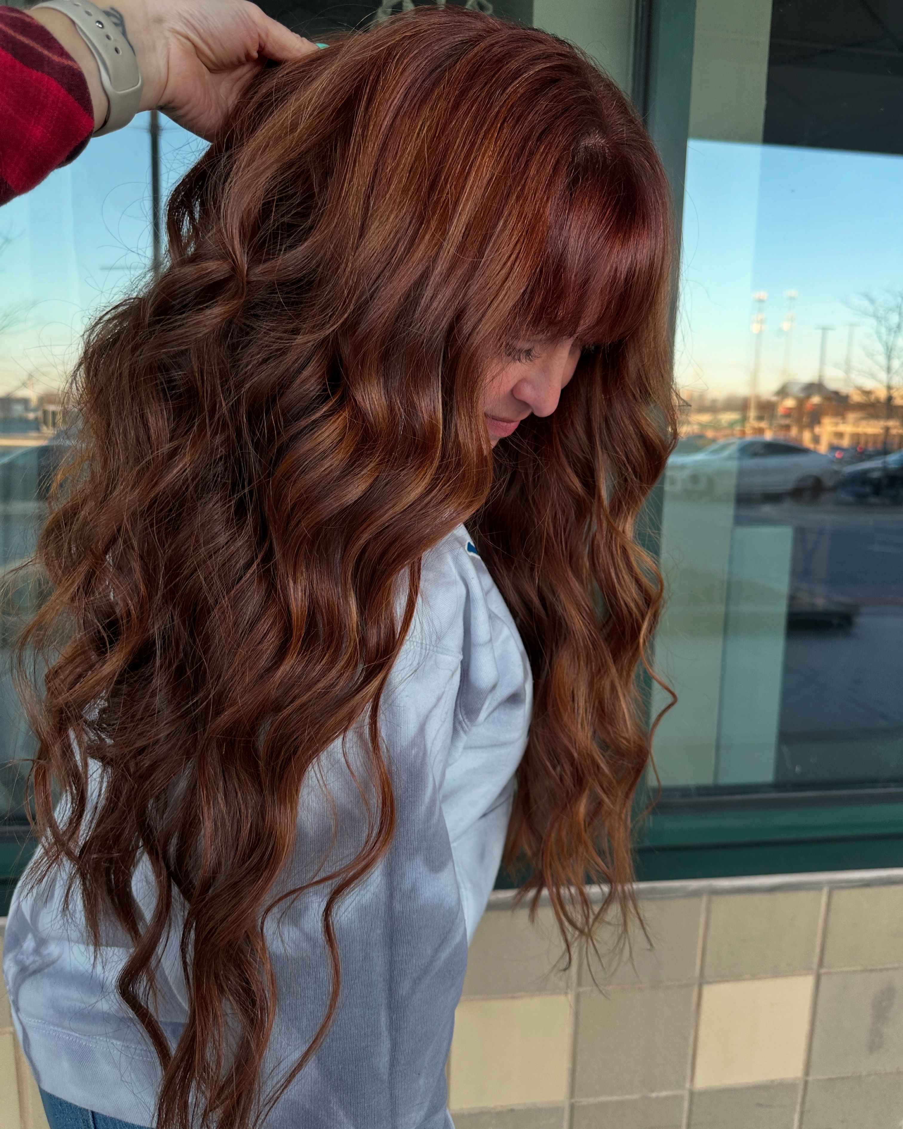Brittany Nigrin — Reds ONESHOT Hair Awards entry