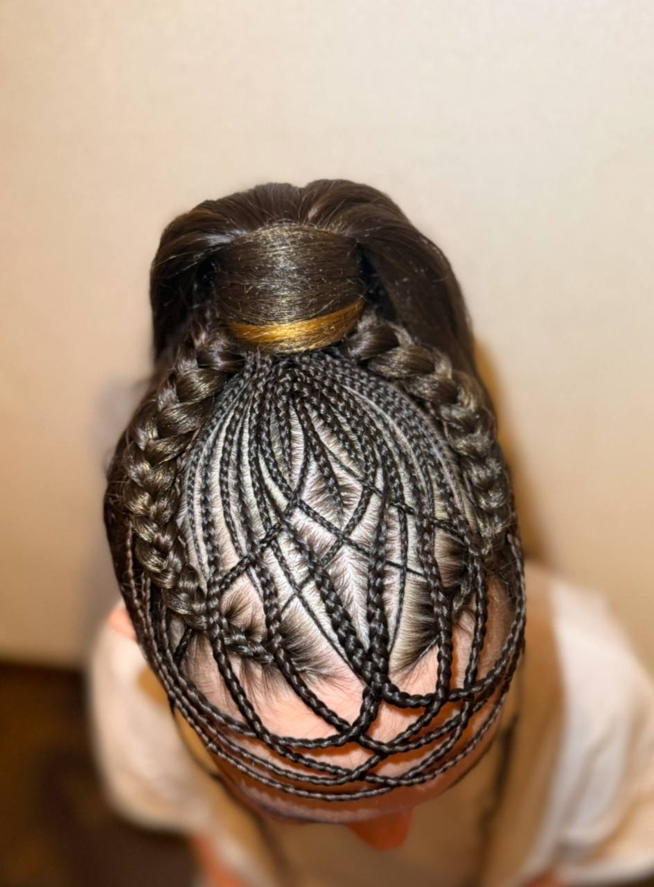 Arina Bukarinova — Intricate Braids & Twists ONESHOT Hair Awards entry