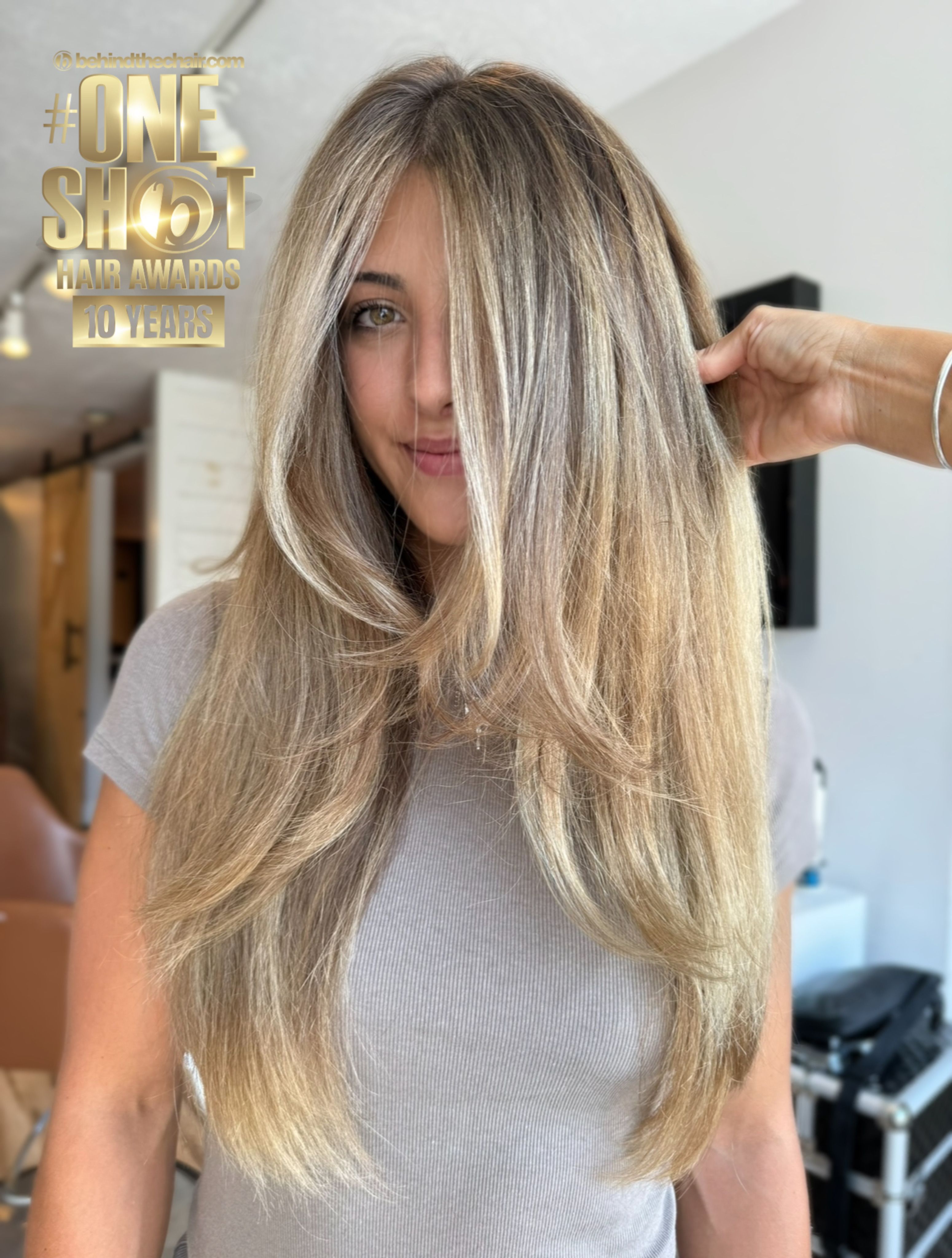 Janelle Traynor — Blondes ONESHOT Hair Awards entry
