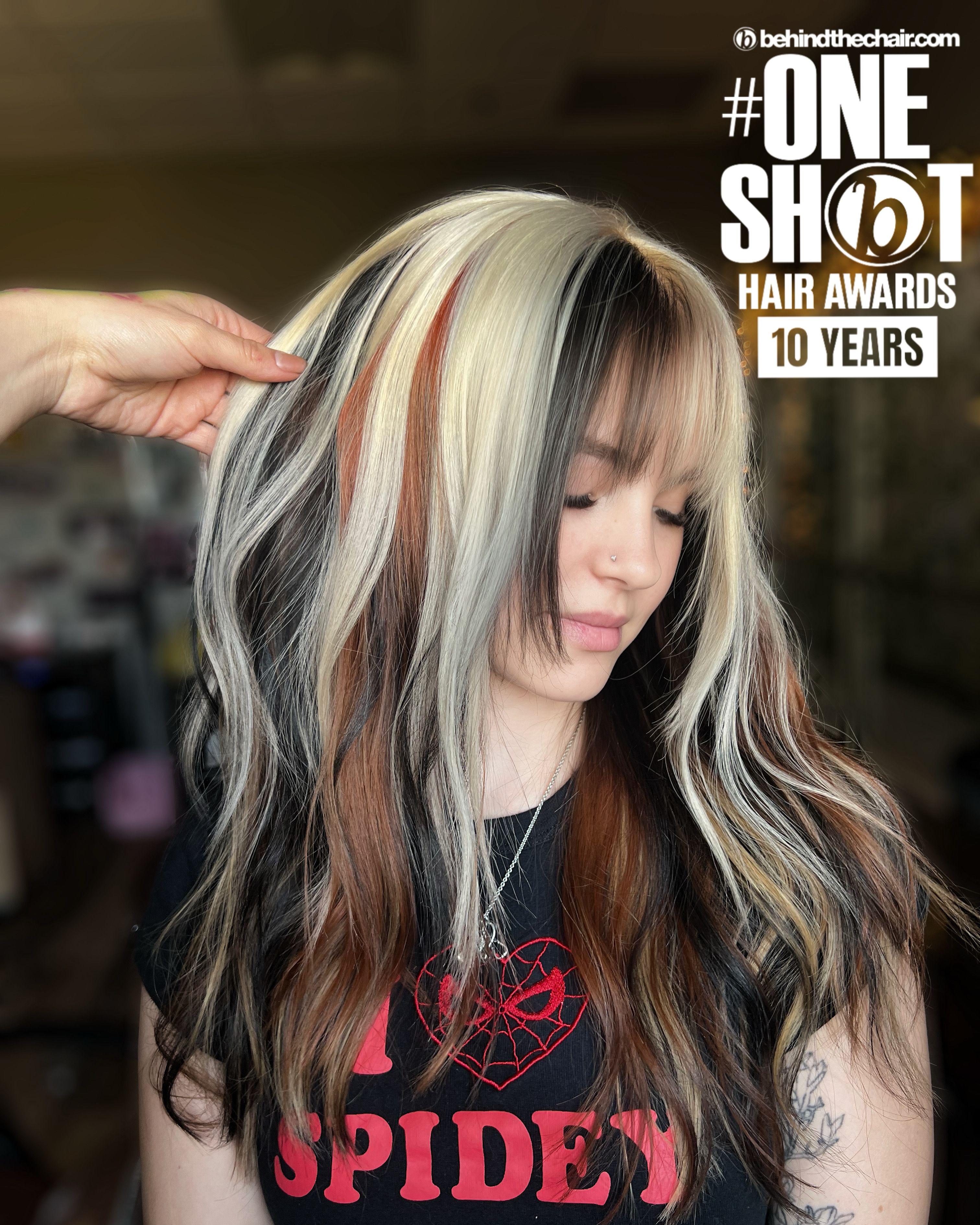 Michelle Chavez — Color Blocking ONESHOT Hair Awards entry