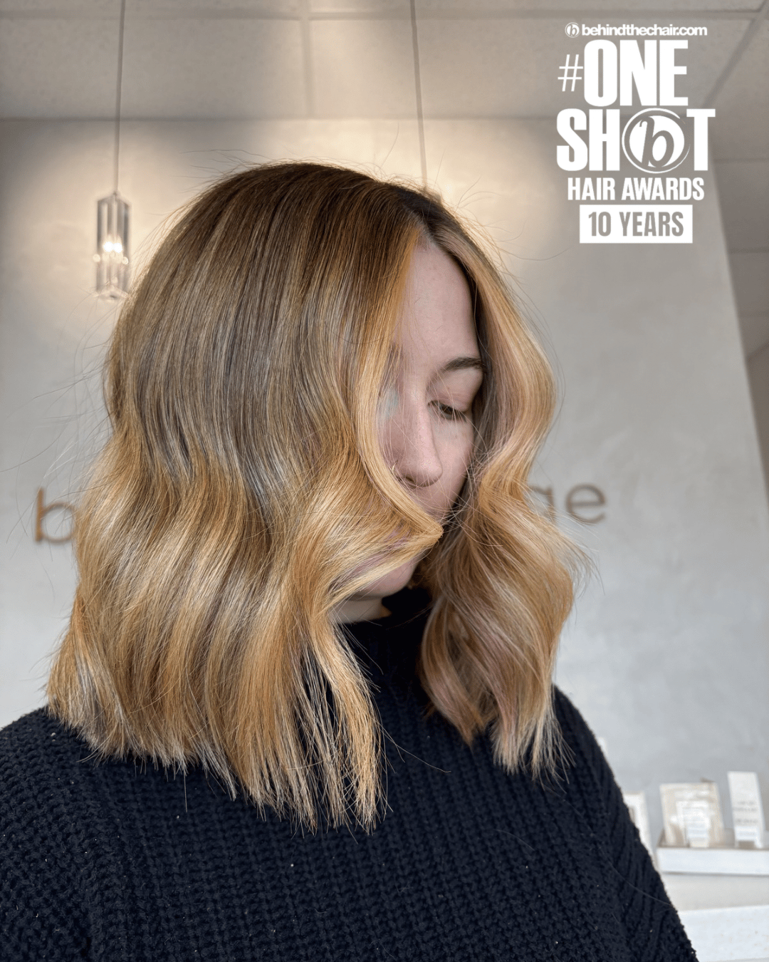 Danielle Frenz — Warm Balayage ONESHOT Hair Awards entry