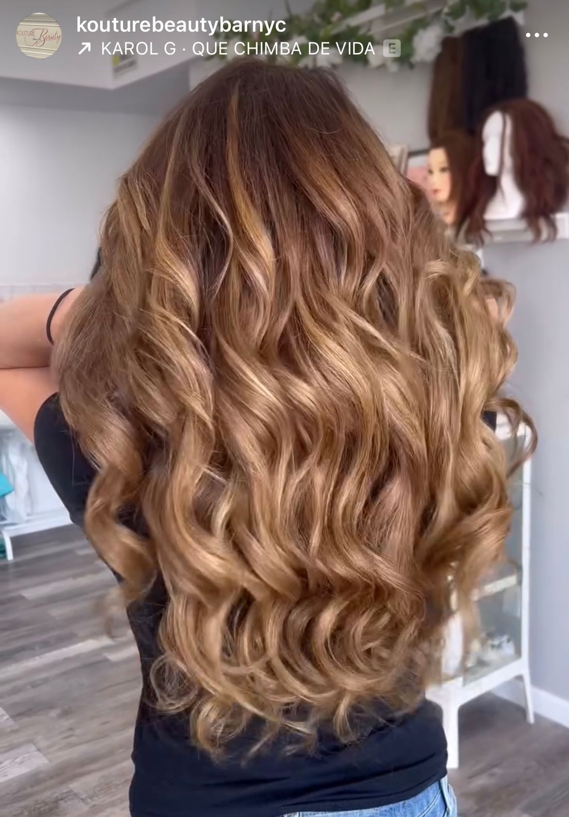 Kel Villa — Warm Balayage ONESHOT Hair Awards entry