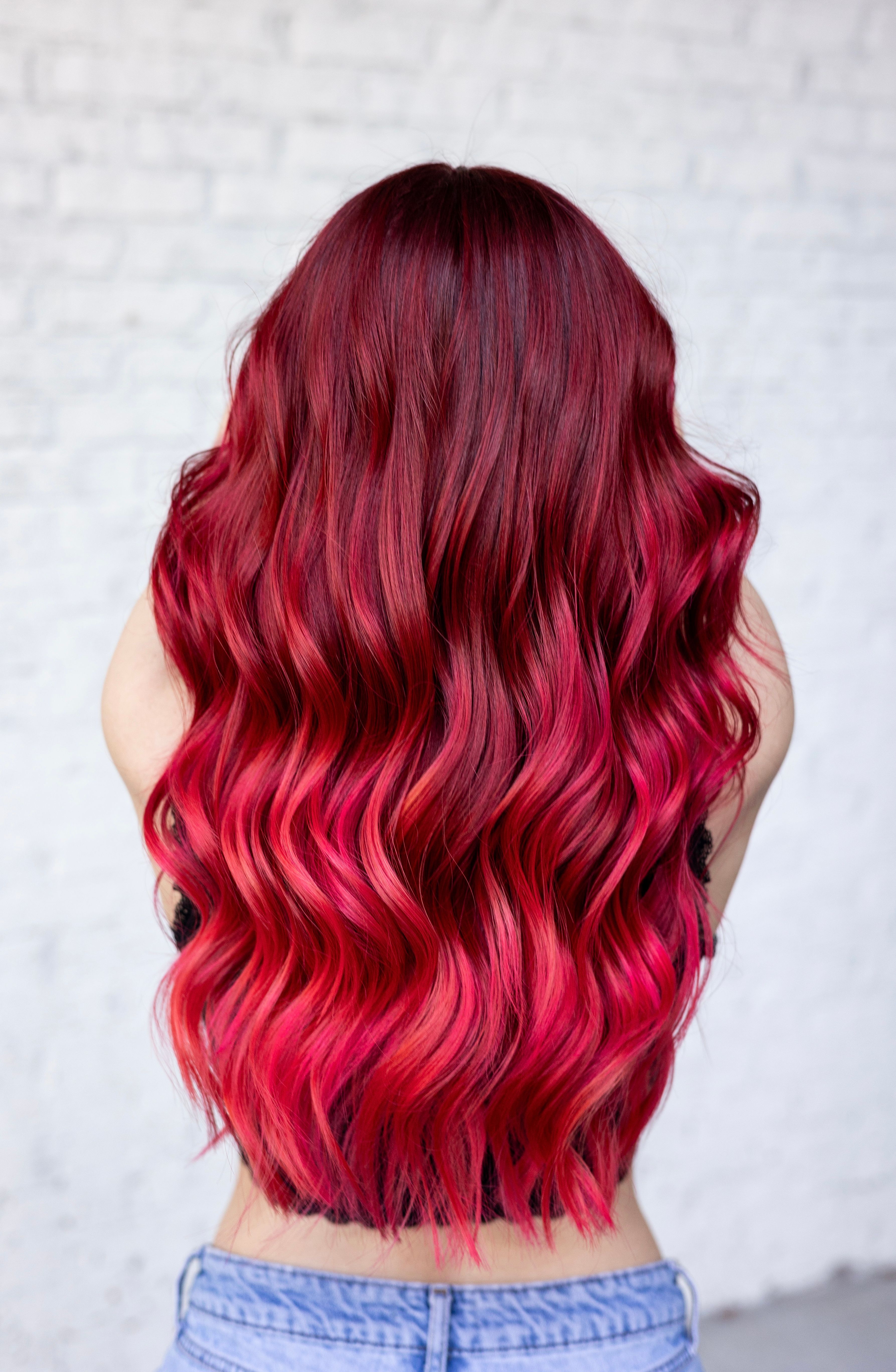 Cameron Lang — Reds ONESHOT Hair Awards entry