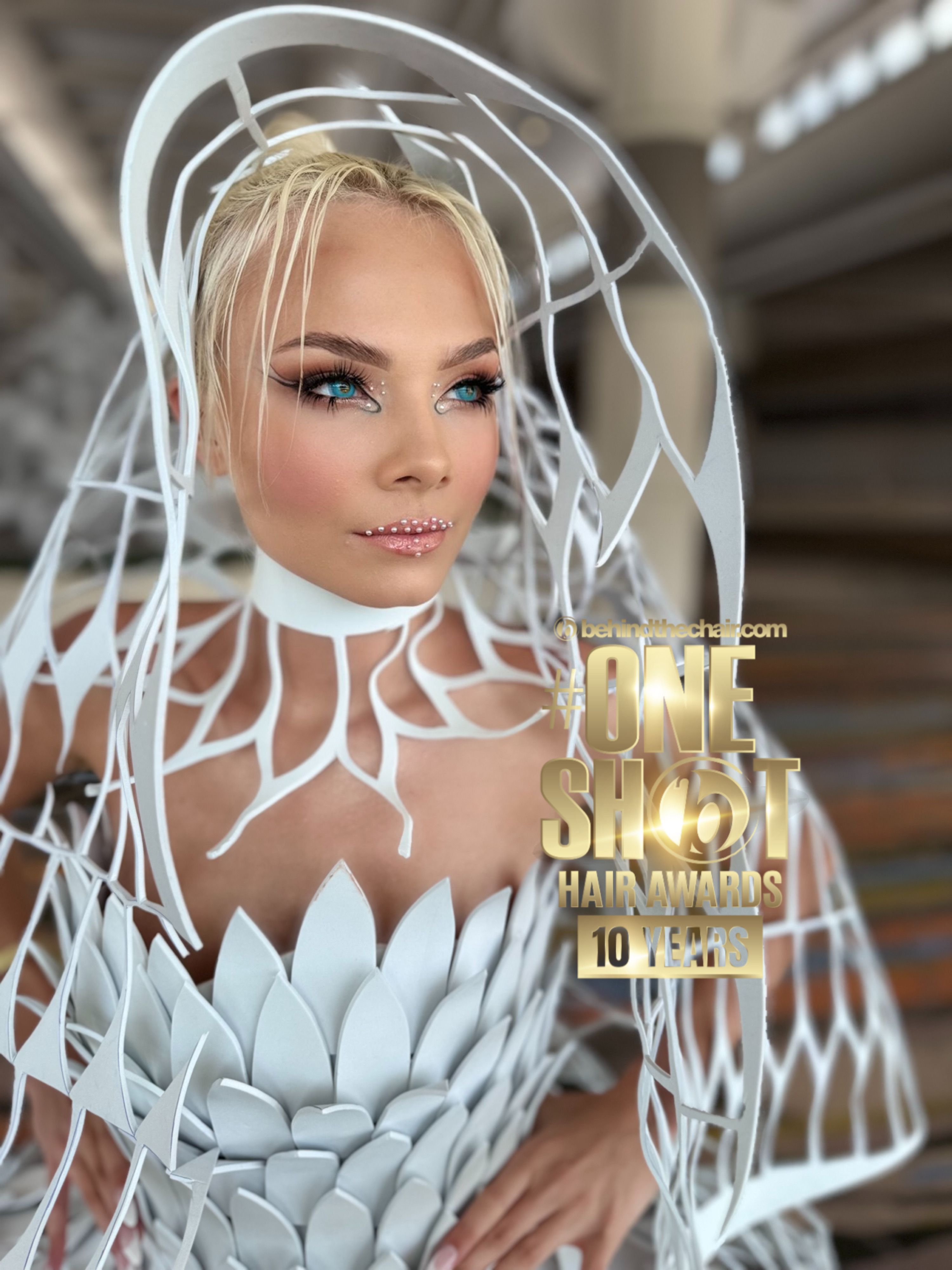 Inga Cessna — Editorial Makeup Shot ONESHOT Hair Awards entry