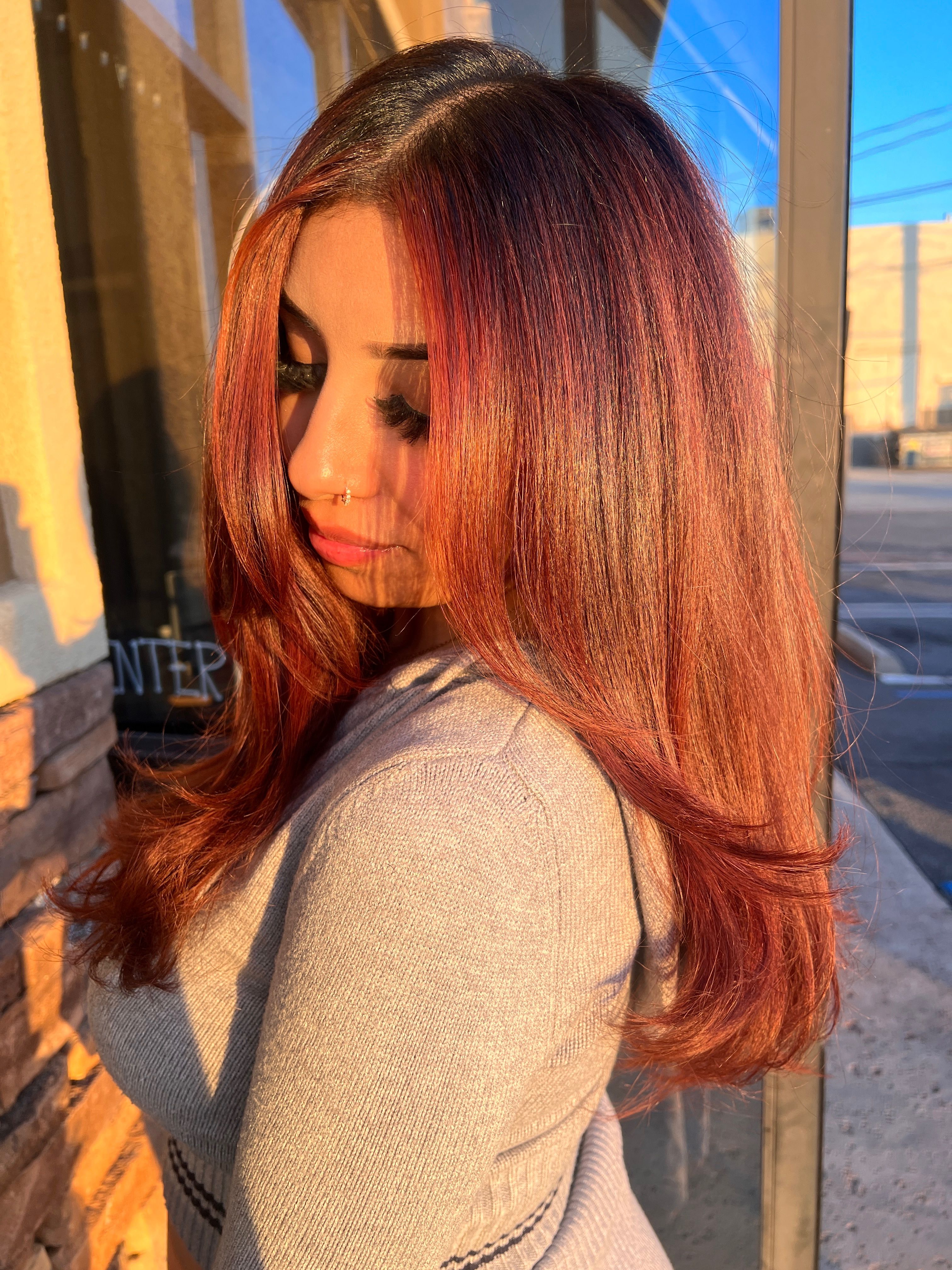 Jasmin Torres — Reds ONESHOT Hair Awards entry
