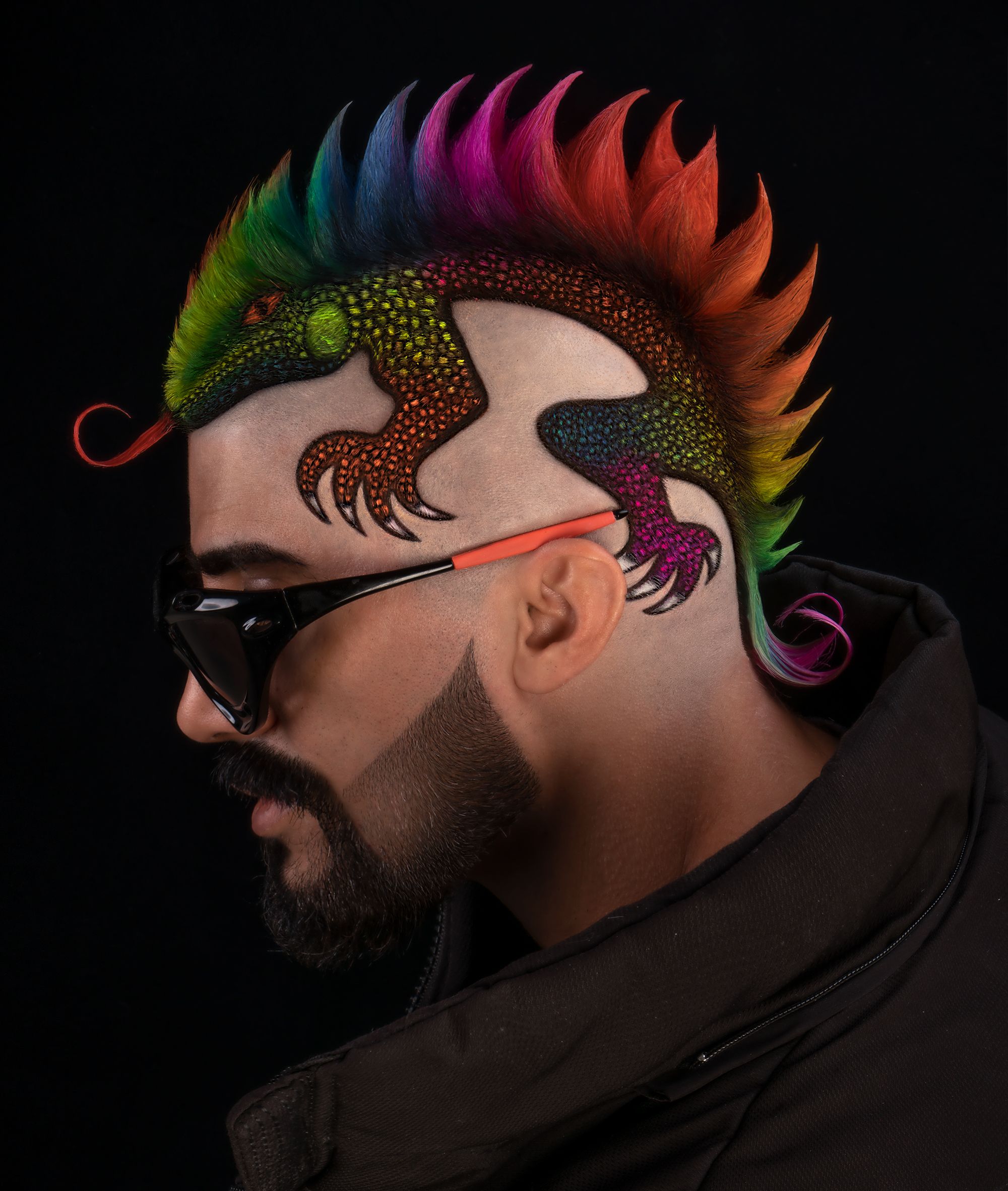Abbas Ahmadifard — Hair Tattoo ONESHOT Hair Awards entry