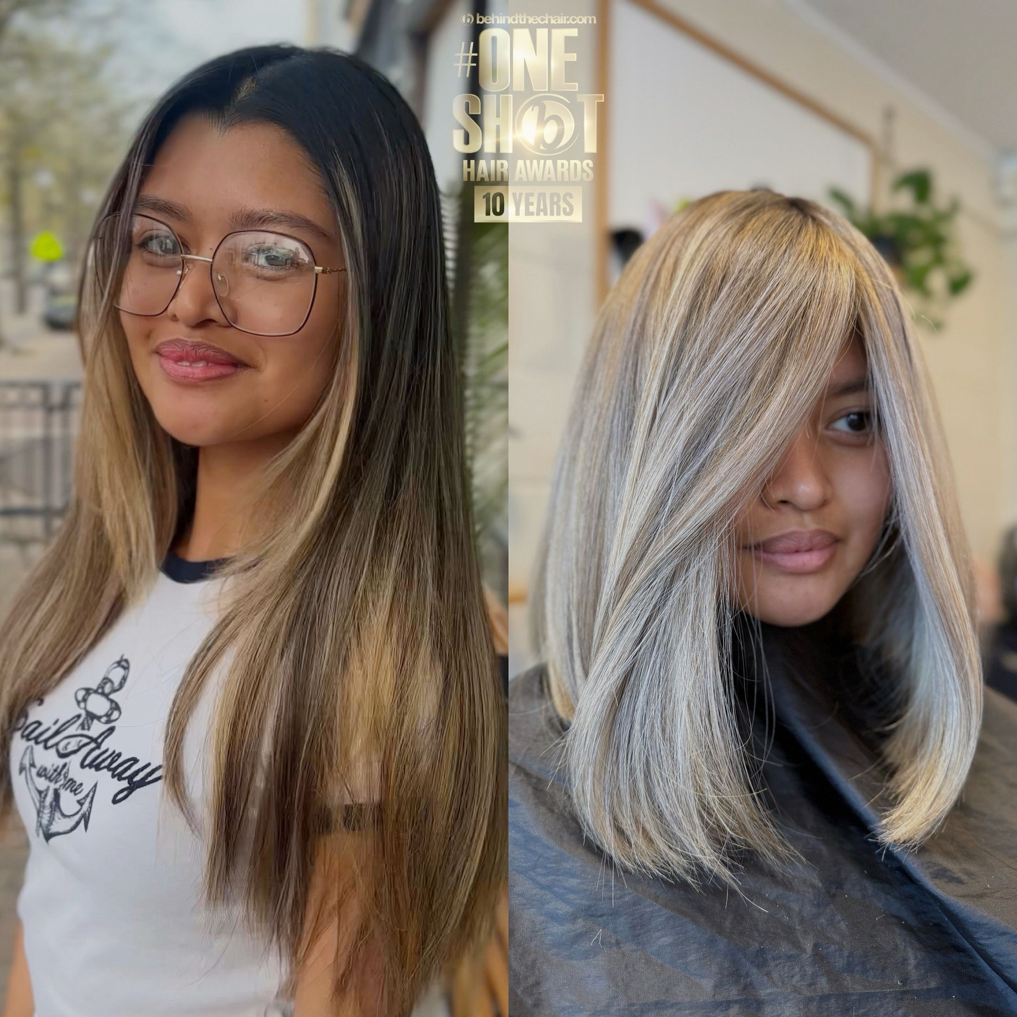 Mariana Pizarro — Color Transformation ONESHOT Hair Awards entry