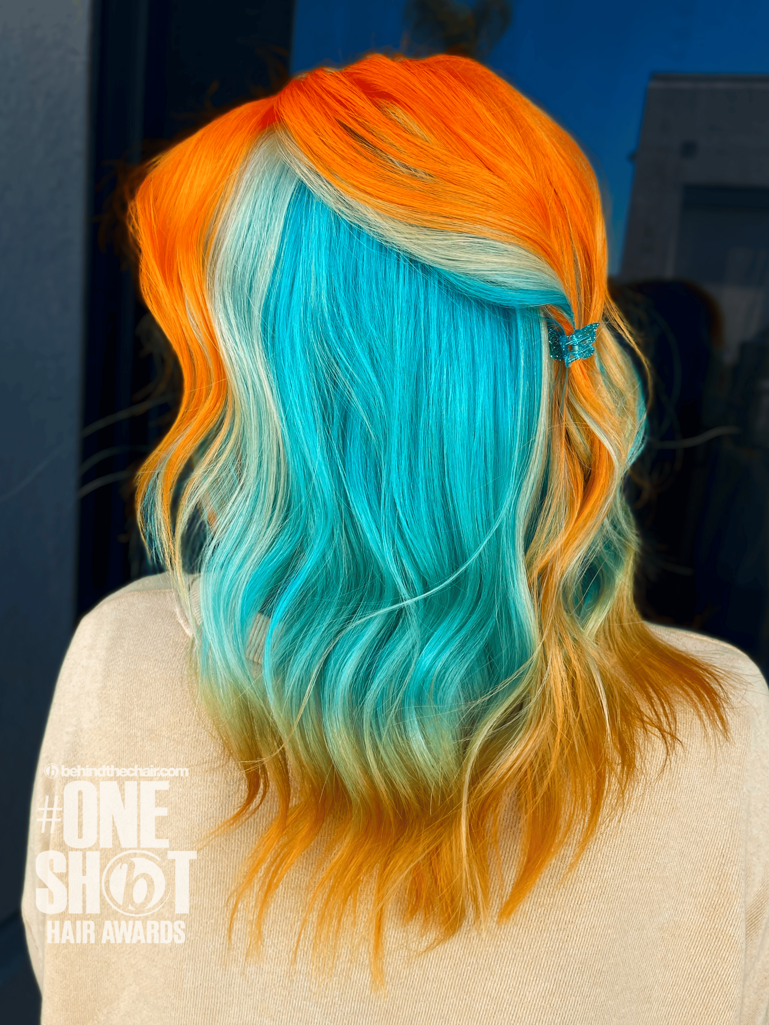 Megan West — Color Blocking ONESHOT Hair Awards entry