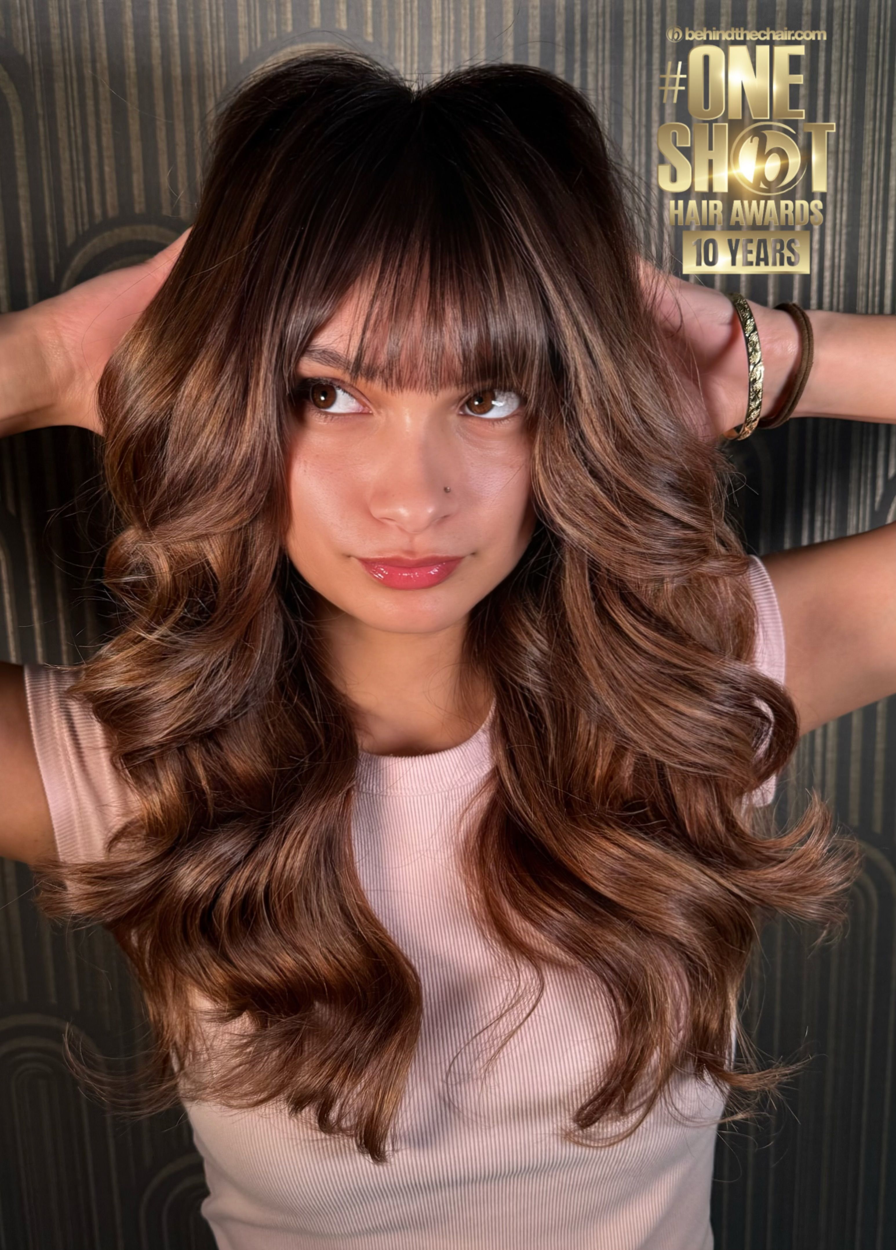 Eliu Ramirez — Warm Balayage ONESHOT Hair Awards entry