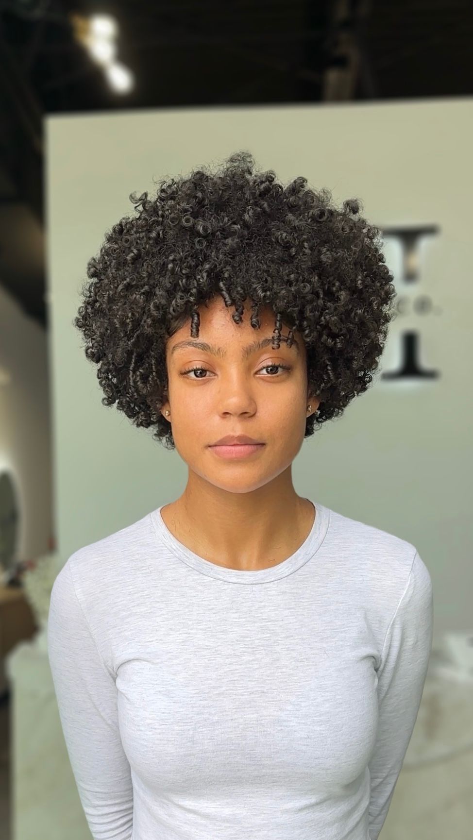 Kayah Pouncie — Natural Texture ONESHOT Hair Awards entry