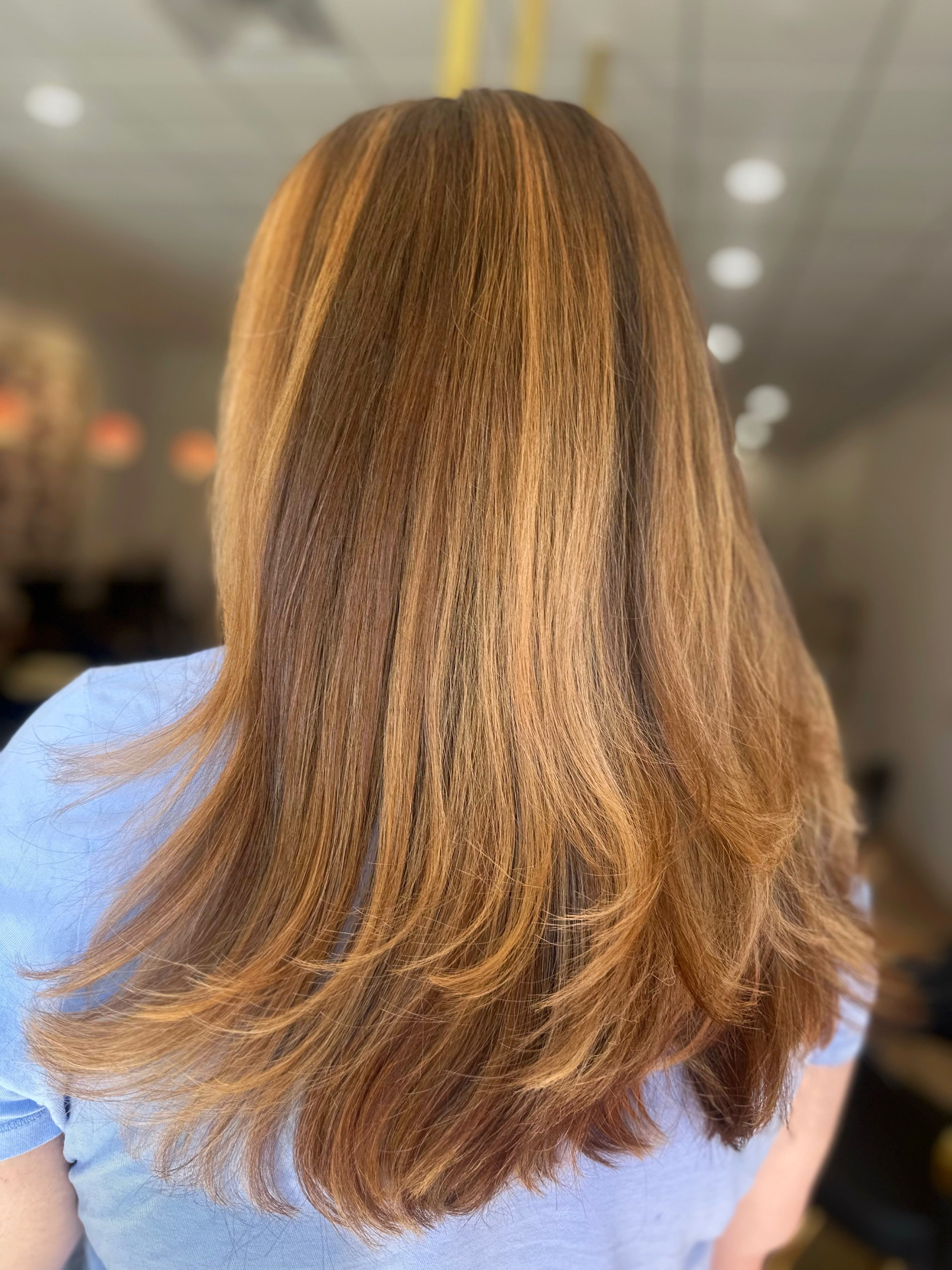 Aubrey Maroncelli — Warm Balayage ONESHOT Hair Awards entry