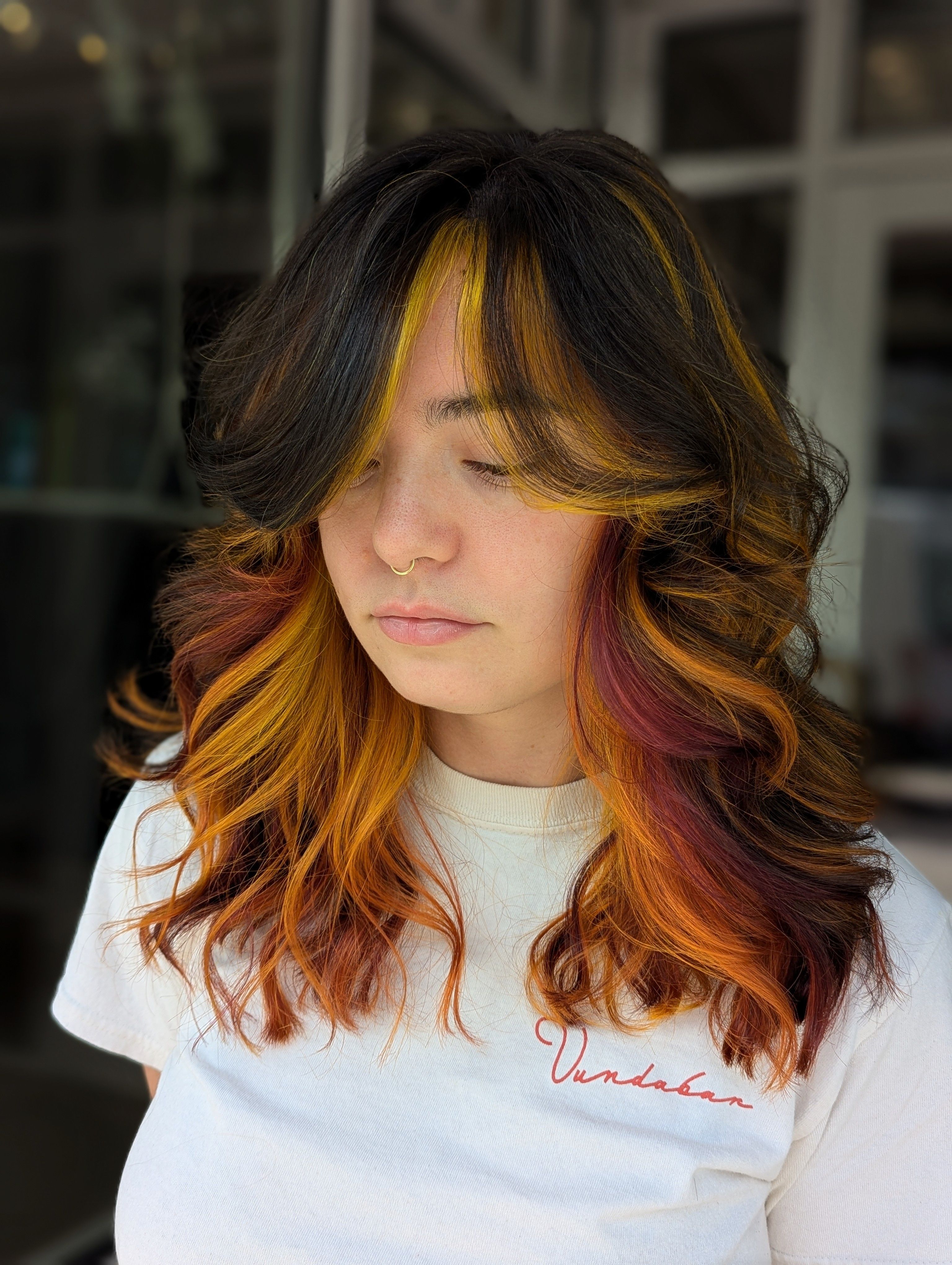 Hannah McGee — Color Blocking ONESHOT Hair Awards entry