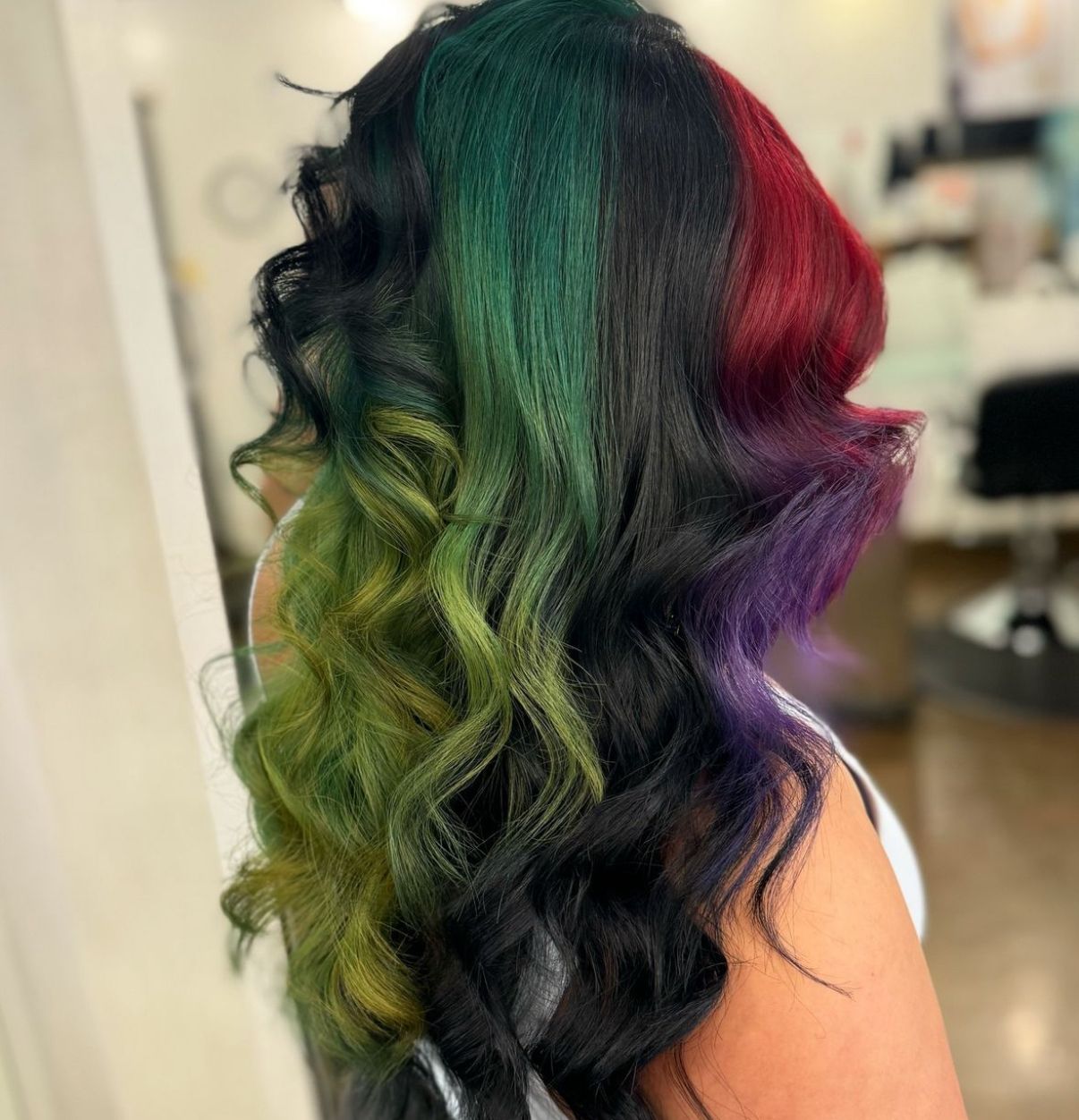 Sayyeda Mulla — Color Blocking ONESHOT Hair Awards entry