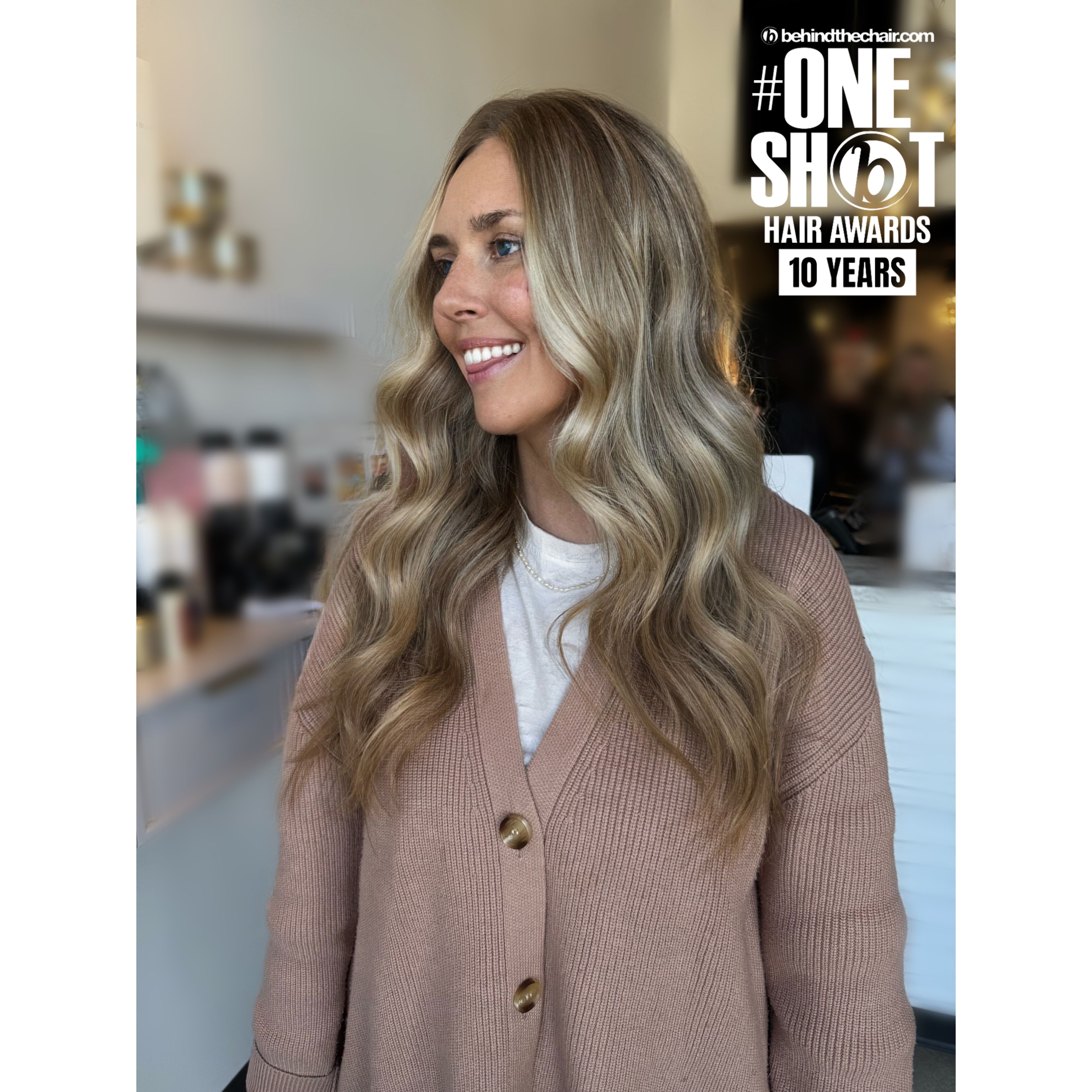 Sarah Mckee — Warm Balayage ONESHOT Hair Awards entry